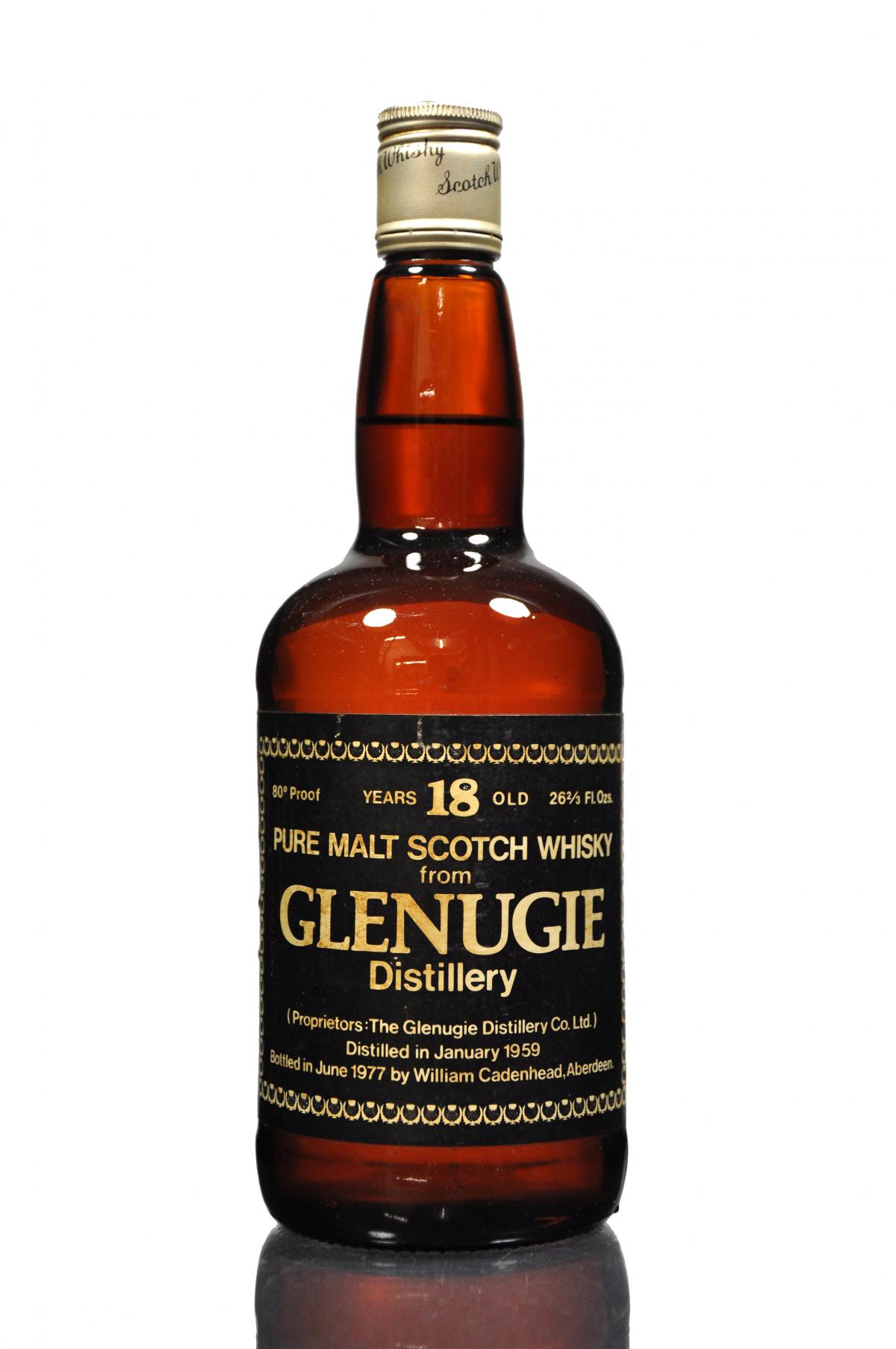 Glenugie  1959-1977 - 18 Year Old - Cadenhead Dumpy