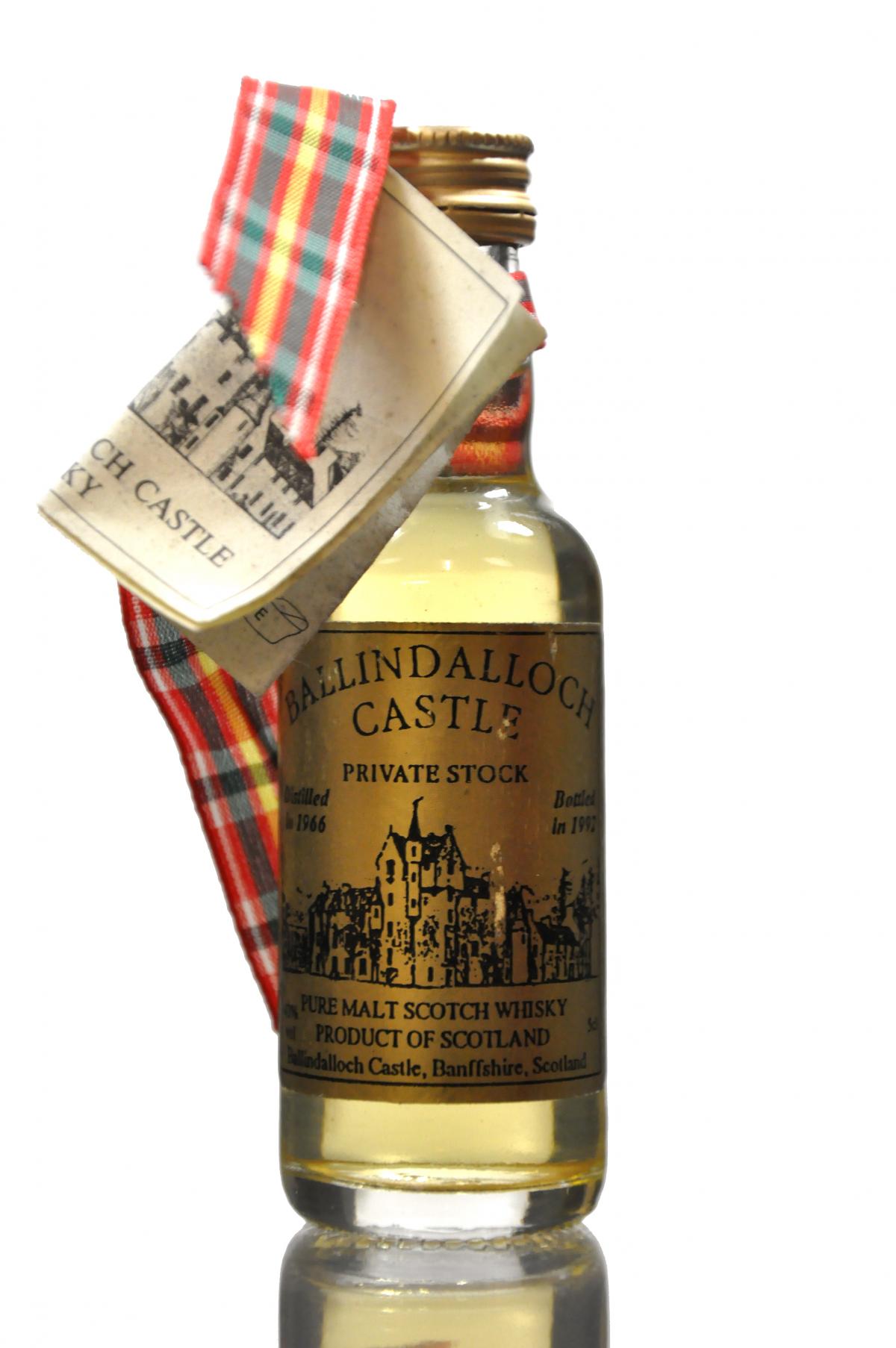 Ballindalloch Castle 1966-1992 Miniature