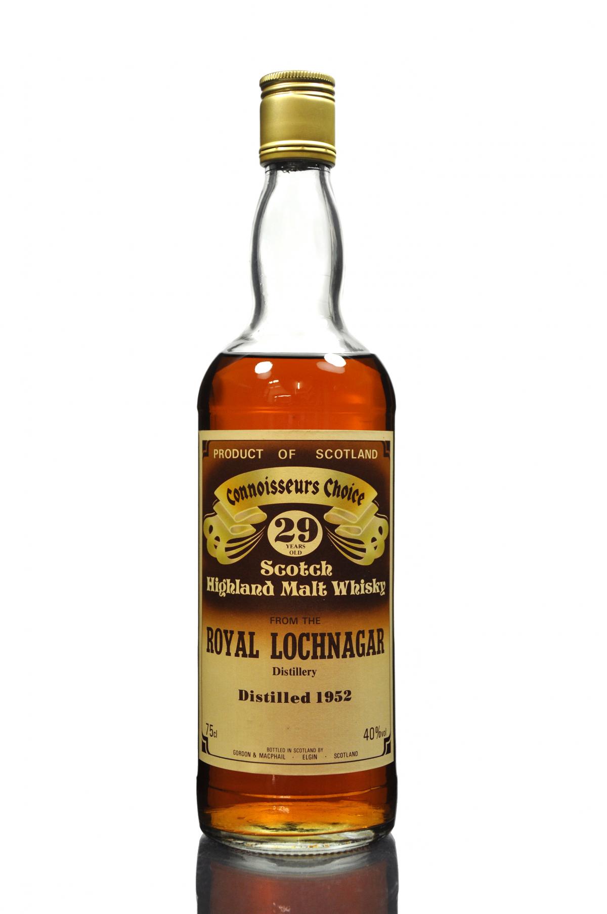 Royal Lochnagar 1952 - 29 Year Old - Connoisseurs Choice