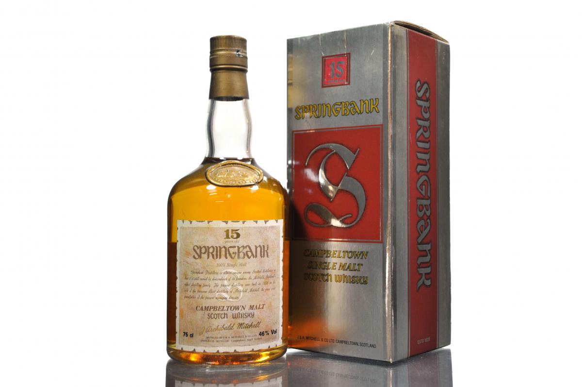 Springbank 15 Year Old - Circa 1990