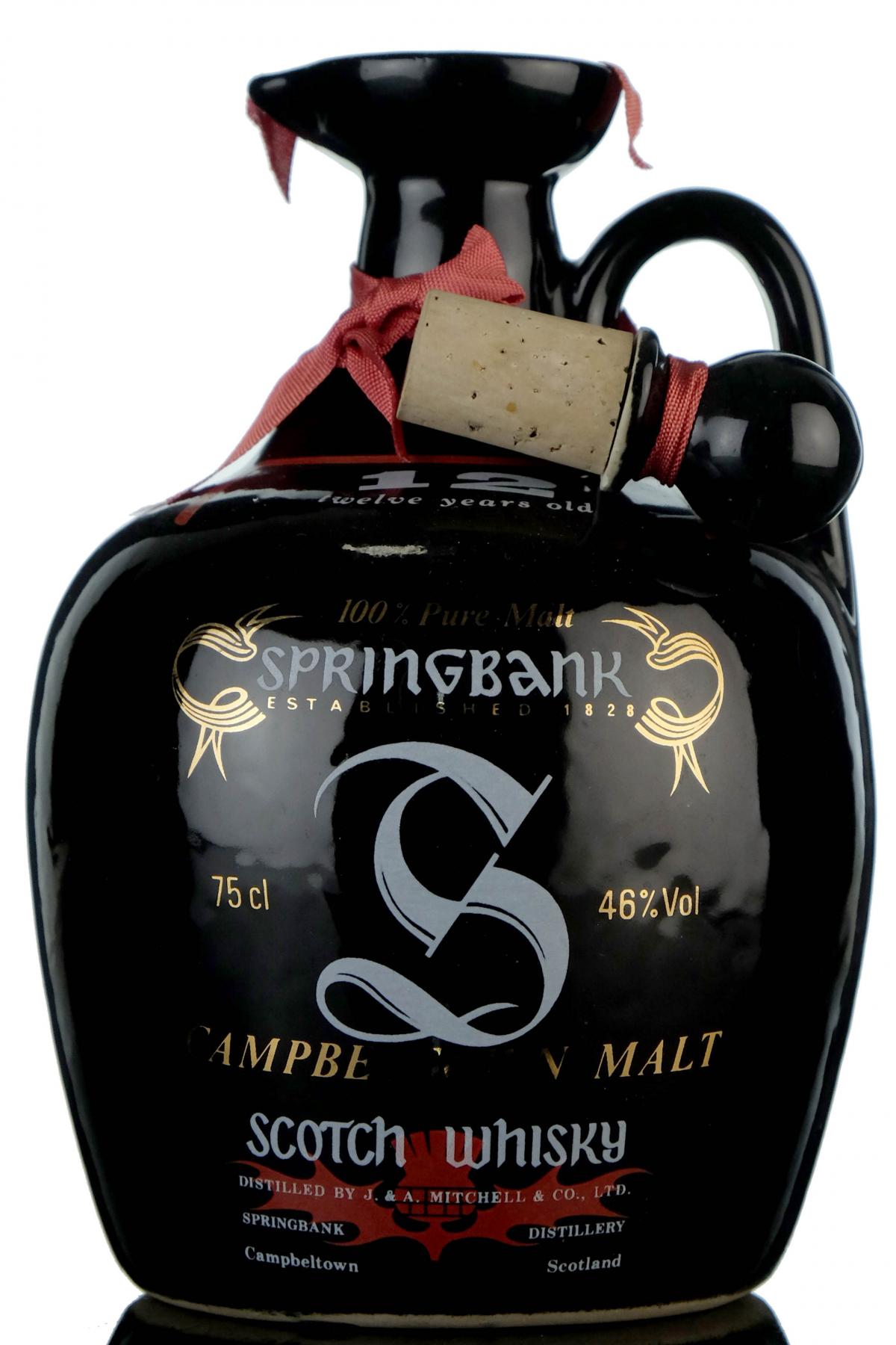 Springbank 12 Year Old Ceramic - 1980s