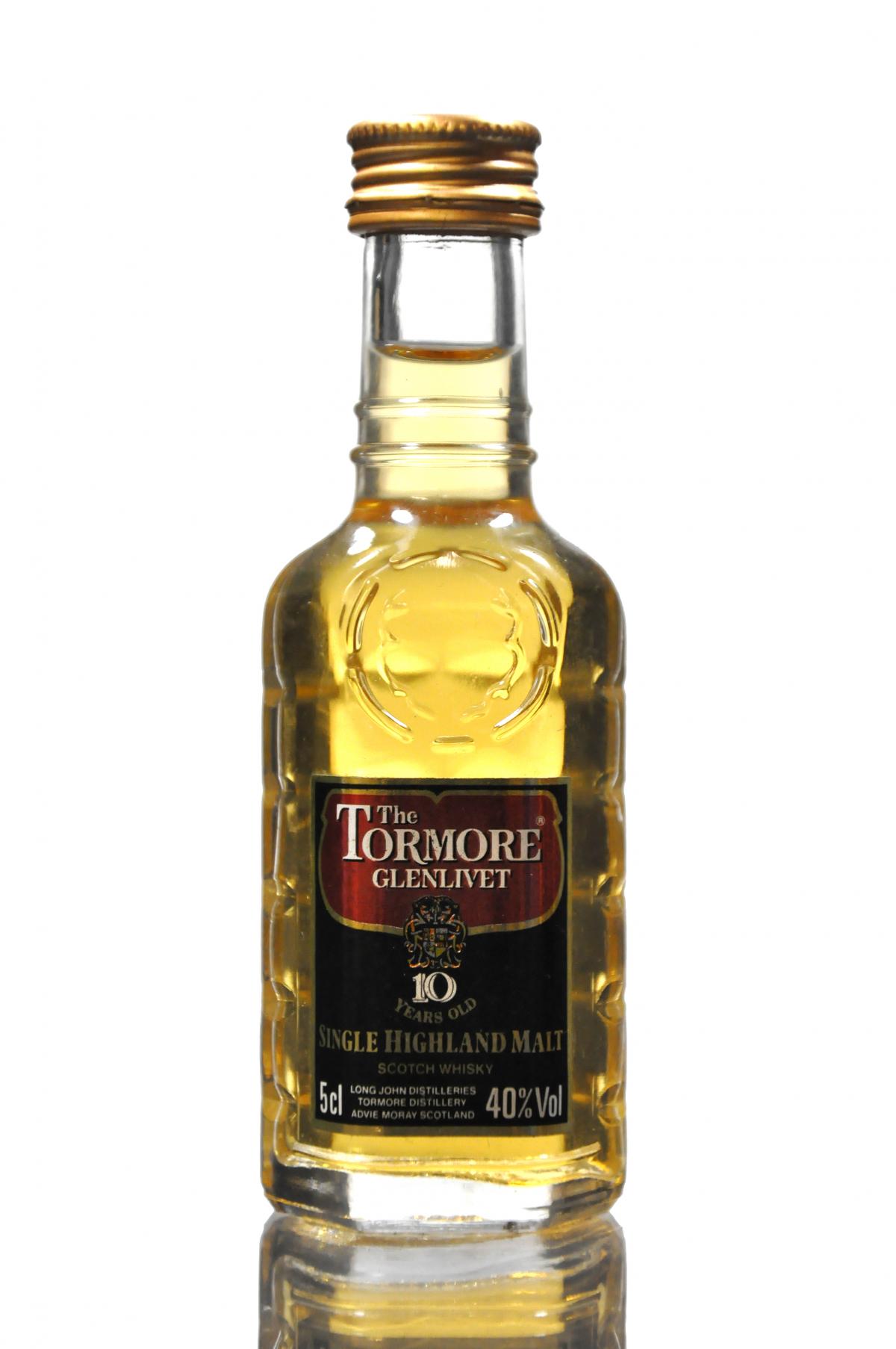 Tornmore-Glenlivet 10 Year Old Miniature