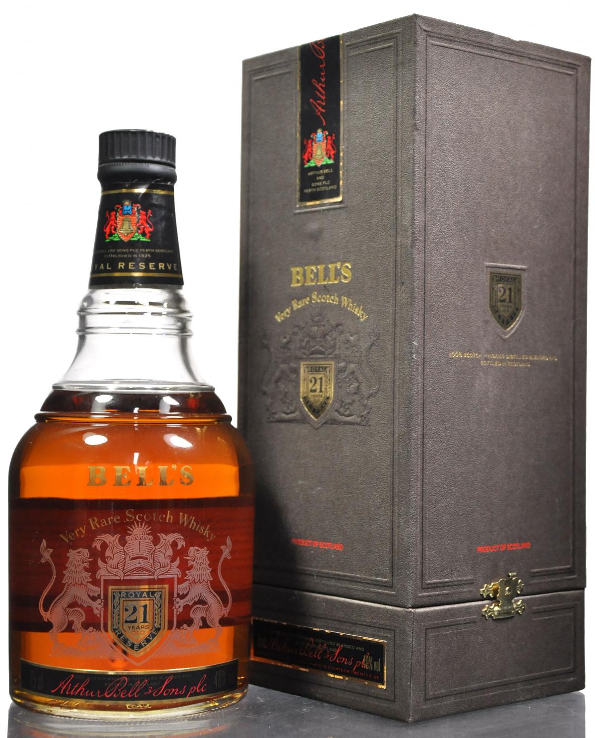 Bells 21 Year Old - Royal Reserve - Circa 1990