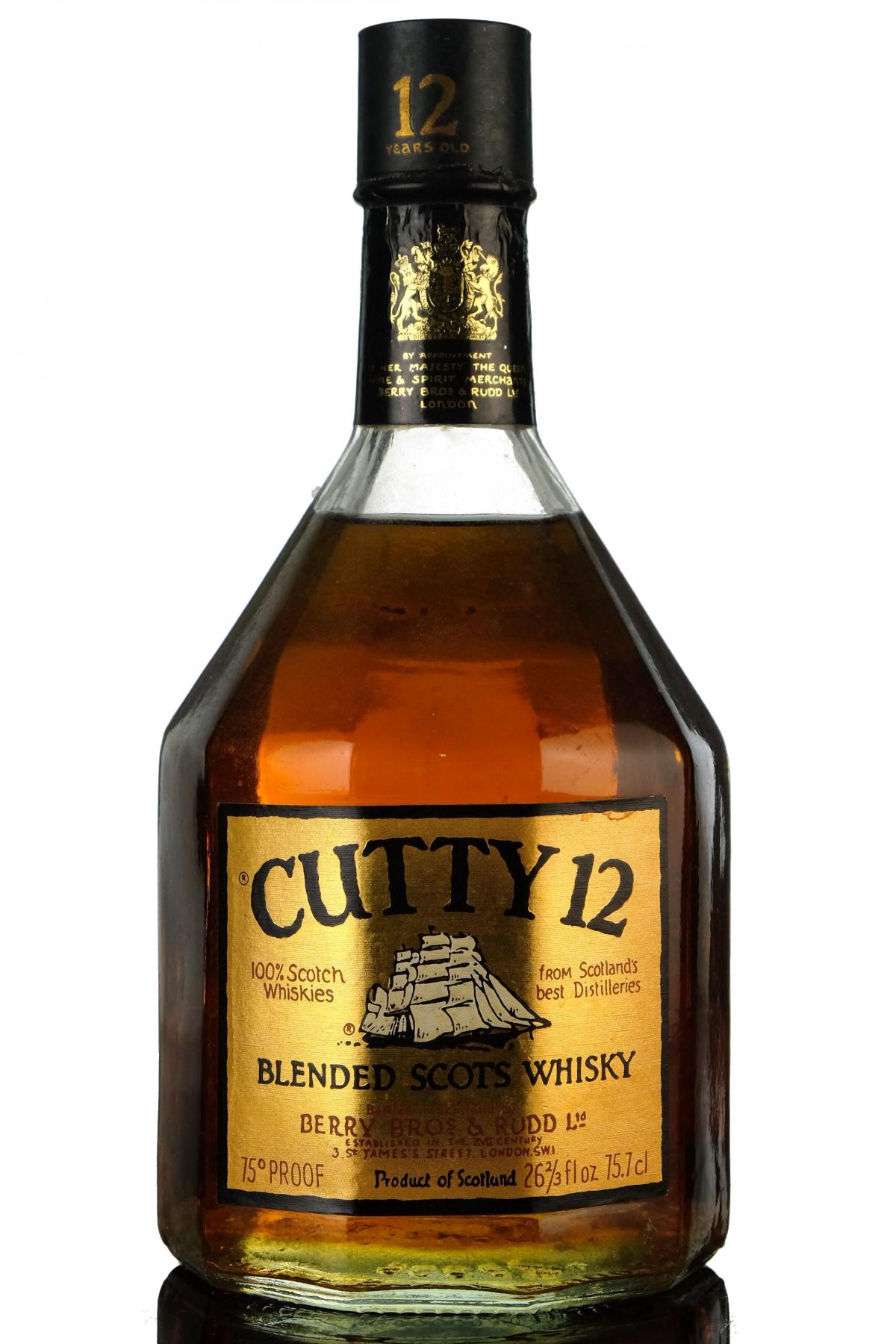 Cutty Sark 12 Year Old