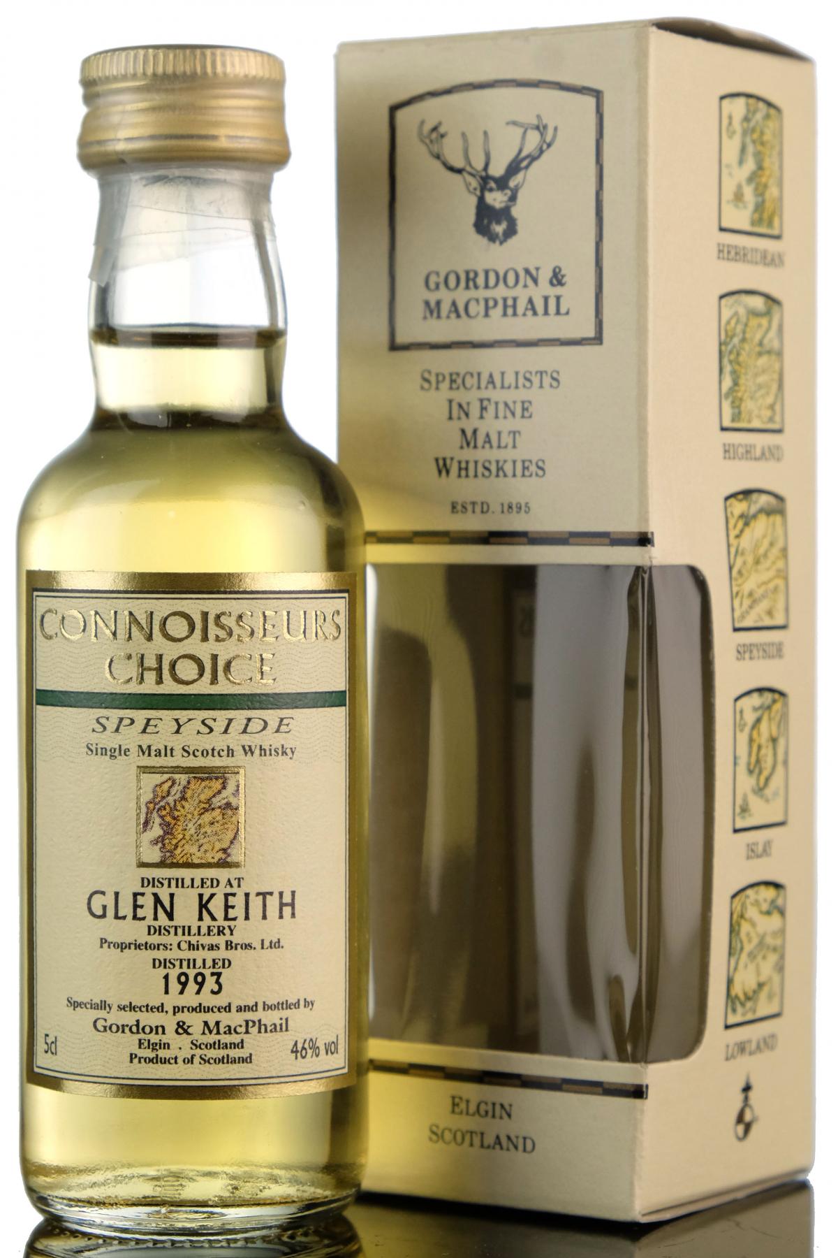Glen Keith 1993 - Connoisseurs Choice Miniature