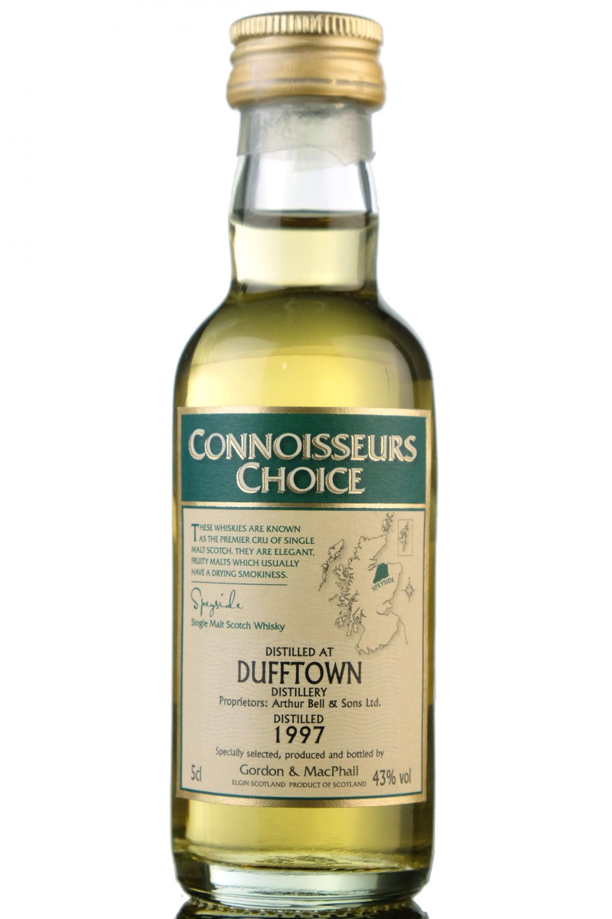 Dufftown 1997 - Connoisseurs Choice Miniature