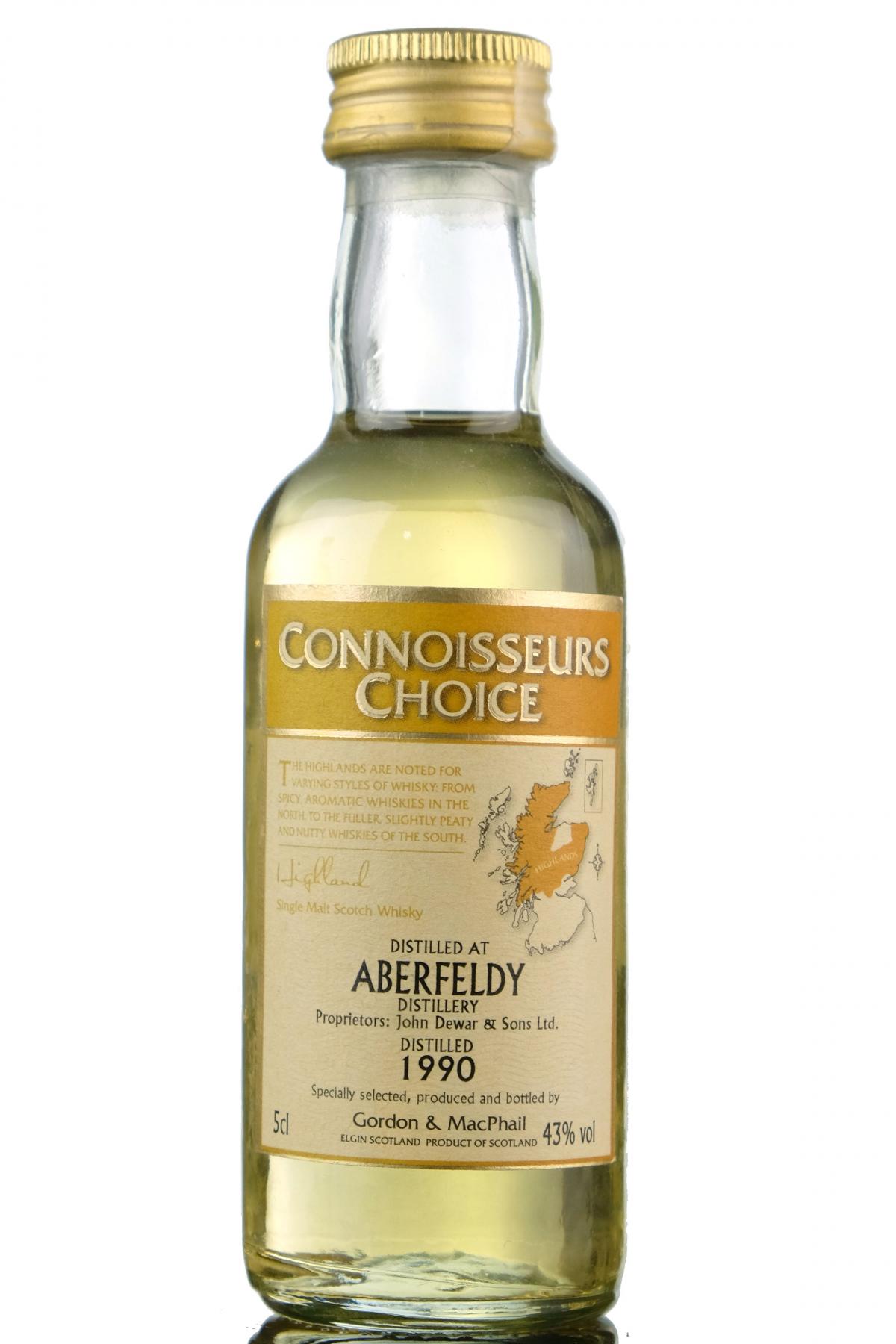 Aberfeldy 1990 - Connoisseurs Choice Miniature