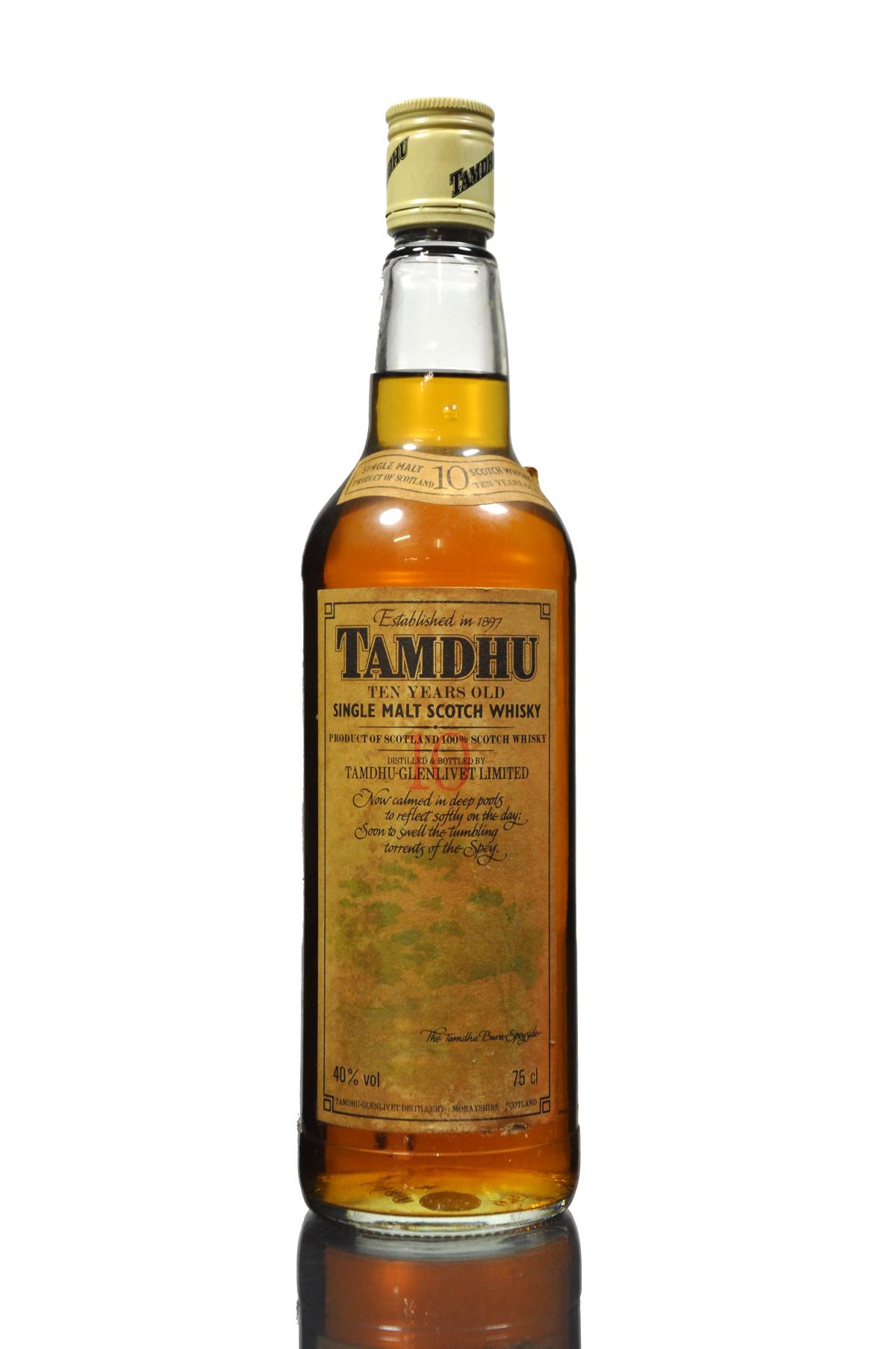 Tamdhu 10 Year Old - 1980s