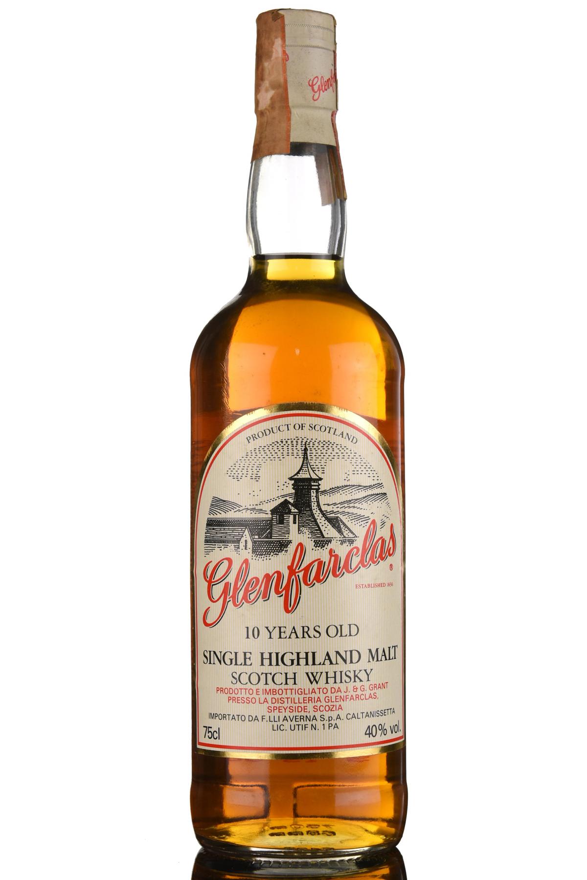Glenfarclas 10 Year Old - Circa 1990