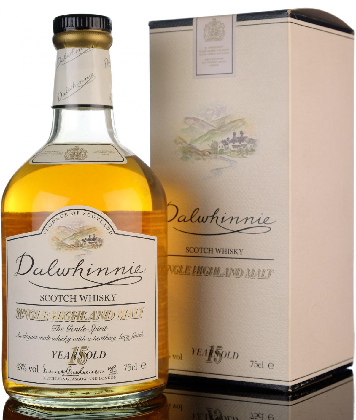 Dalwhinnie 15 Year Old - Circa 1990