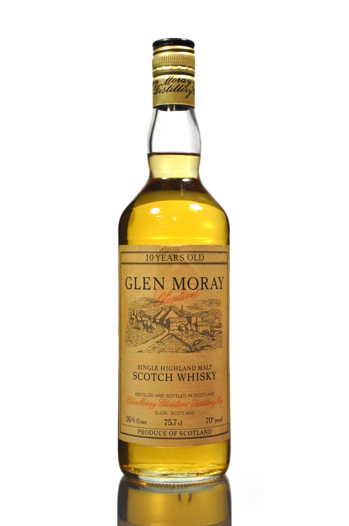 Glen Moray-Glenlivet 10 Year Old - Late 1970s