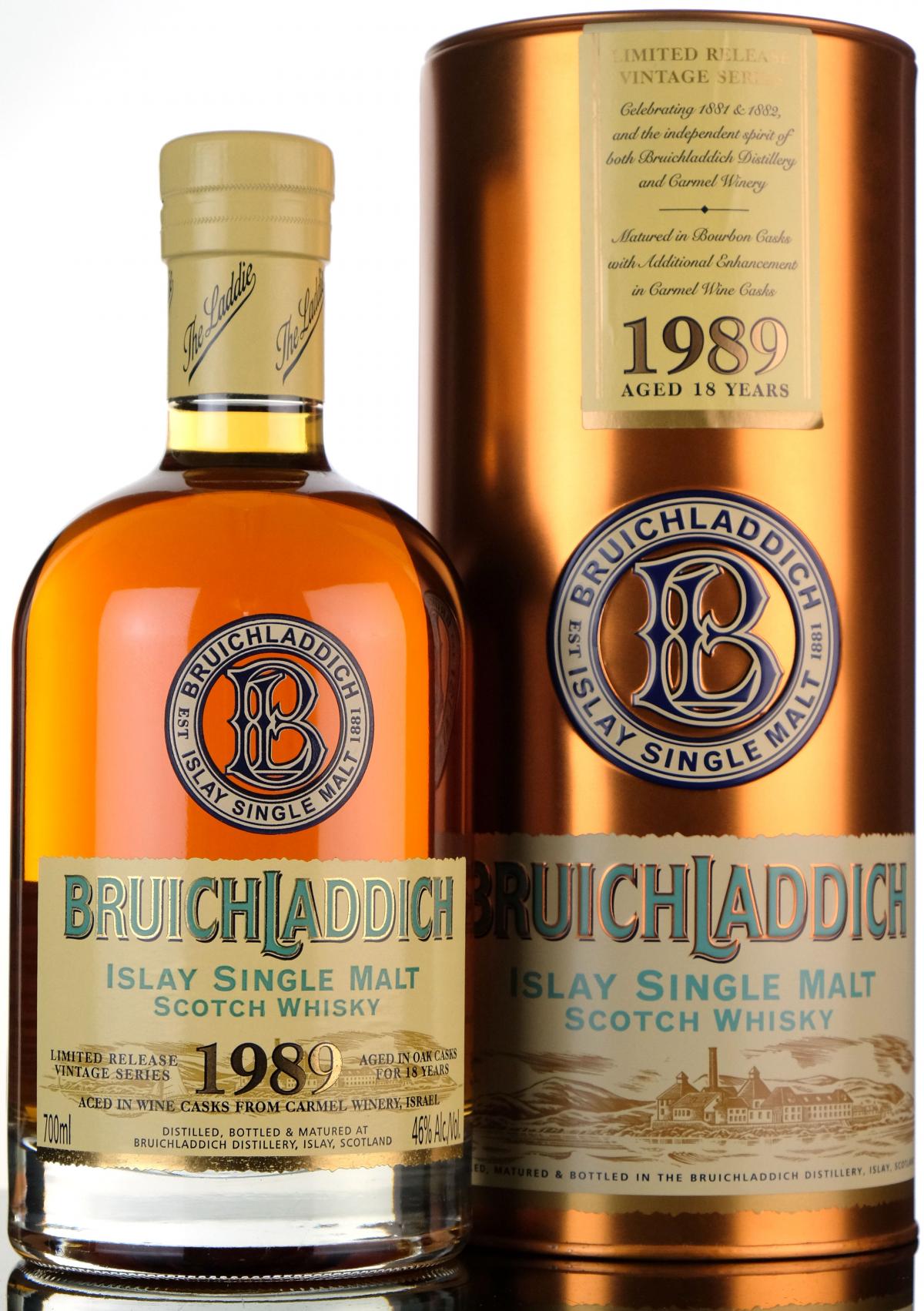 Bruichladdich 1989 - 18 Year Old
