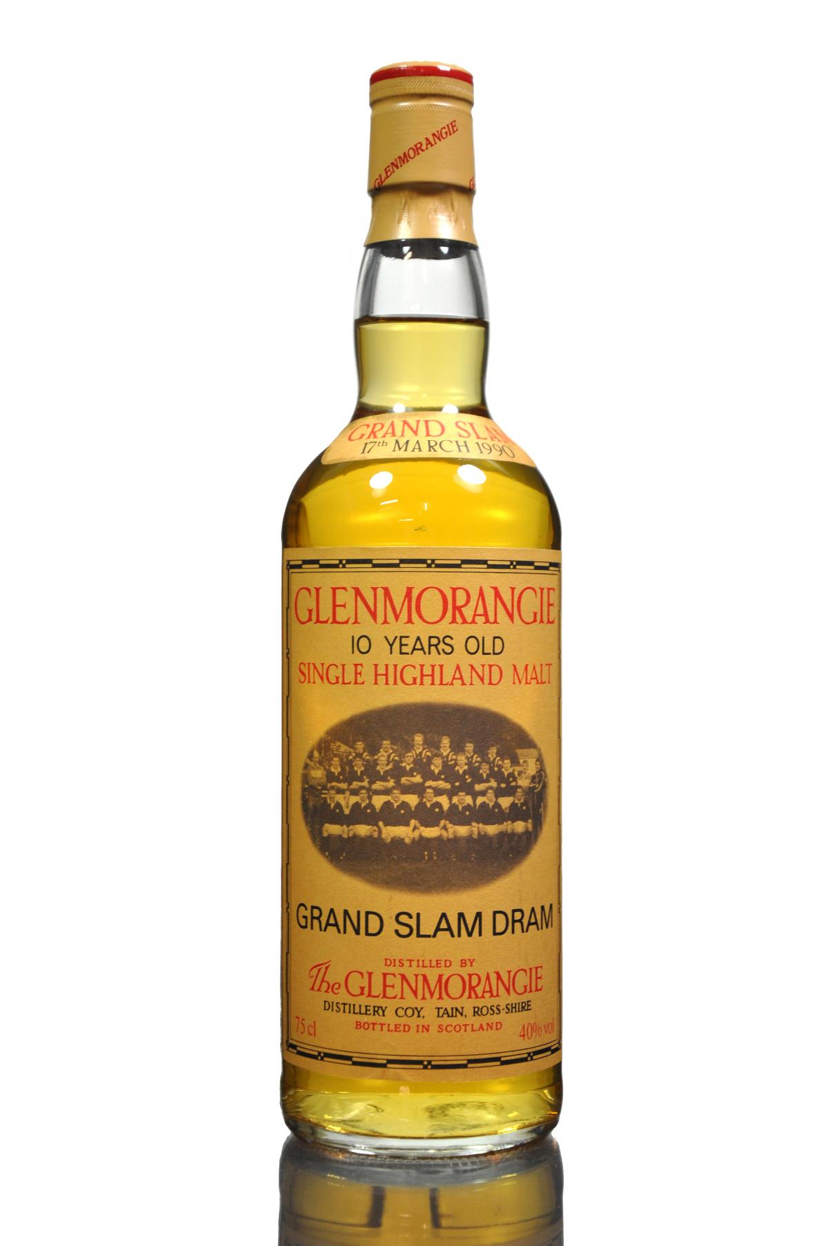 Glenmorangie 10 Year Old - Grand Slam Dram 1990