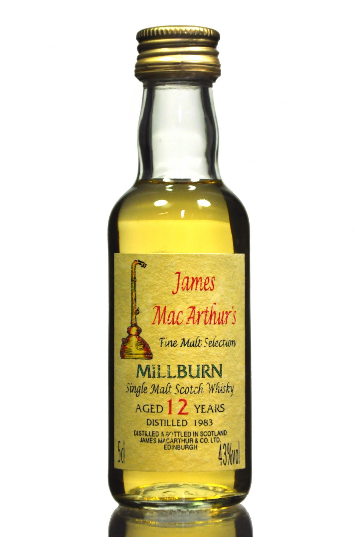 Millburn 1983 - 12 Year Old - James MacArthurs Miniature