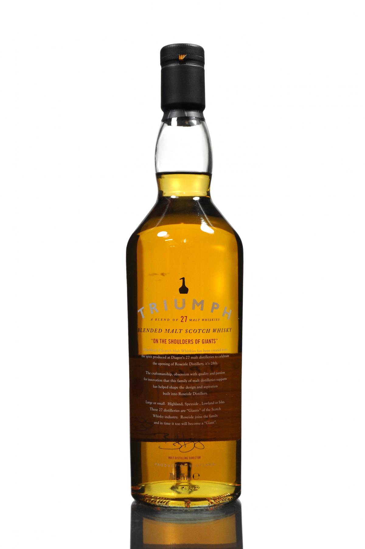 Triumph 27 Malt Distilleries