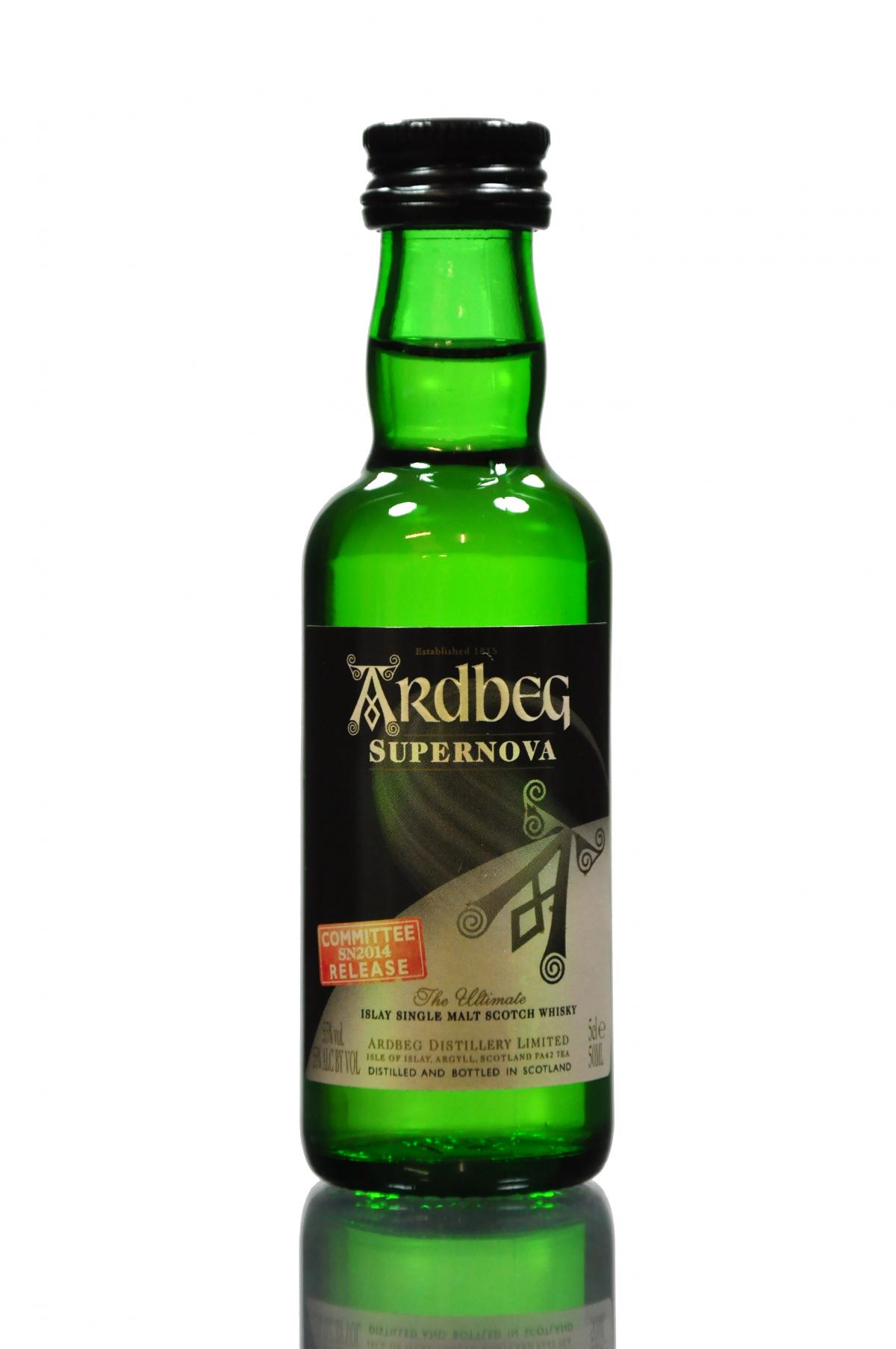 Ardbeg Supernova Committee SN2014 Miniature