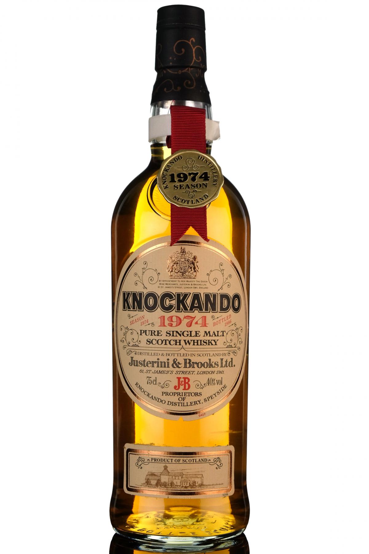 Knockando 1974-1986