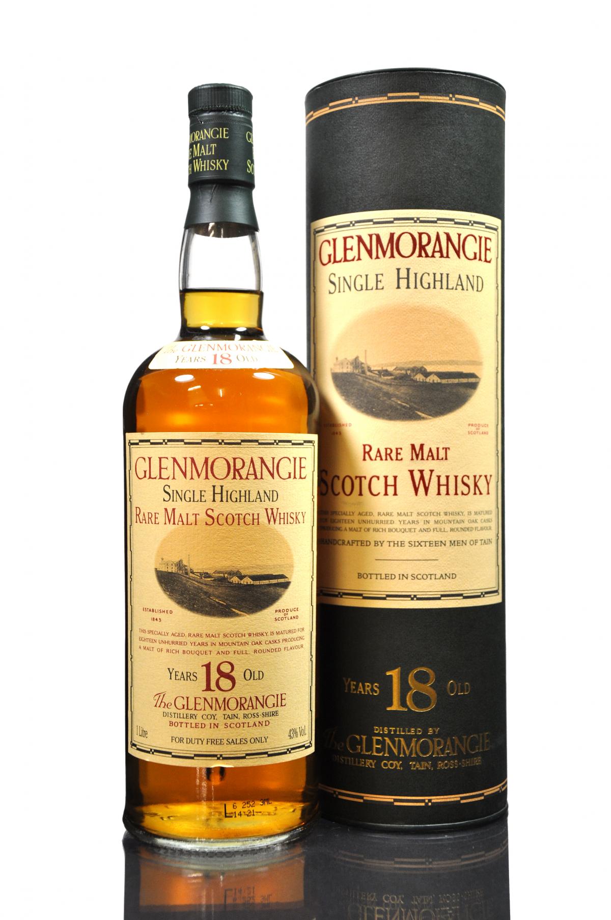 Glenmorangie 18 Year Old - 1 Litre