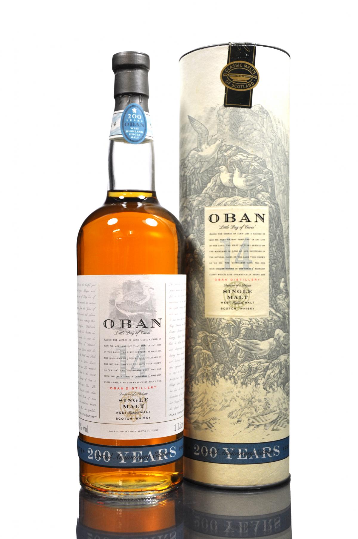 Oban 14 Year Old - 200th Anniversary - 1 Litre