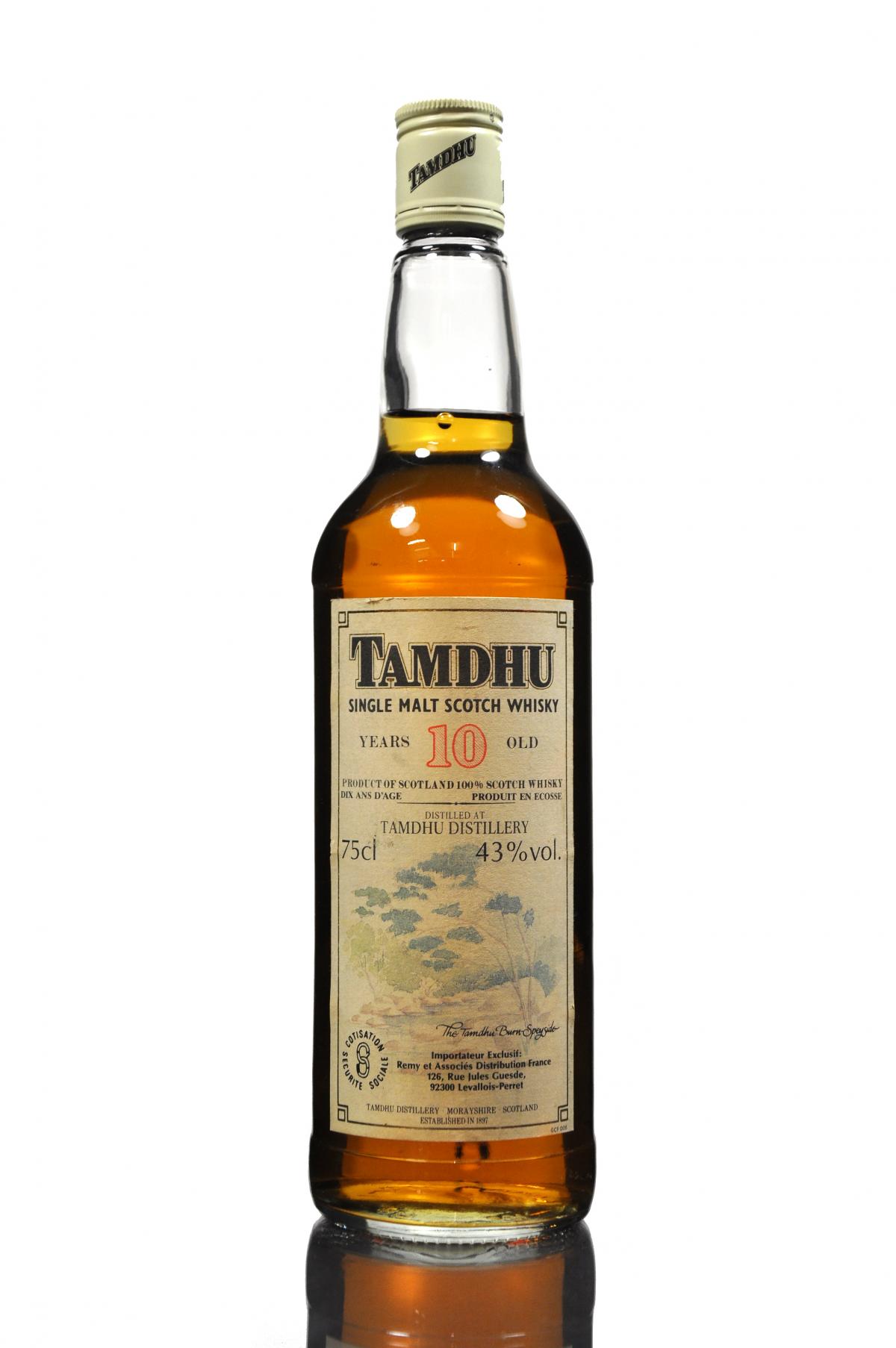 Tamdhu 10 Year Old - 1980s
