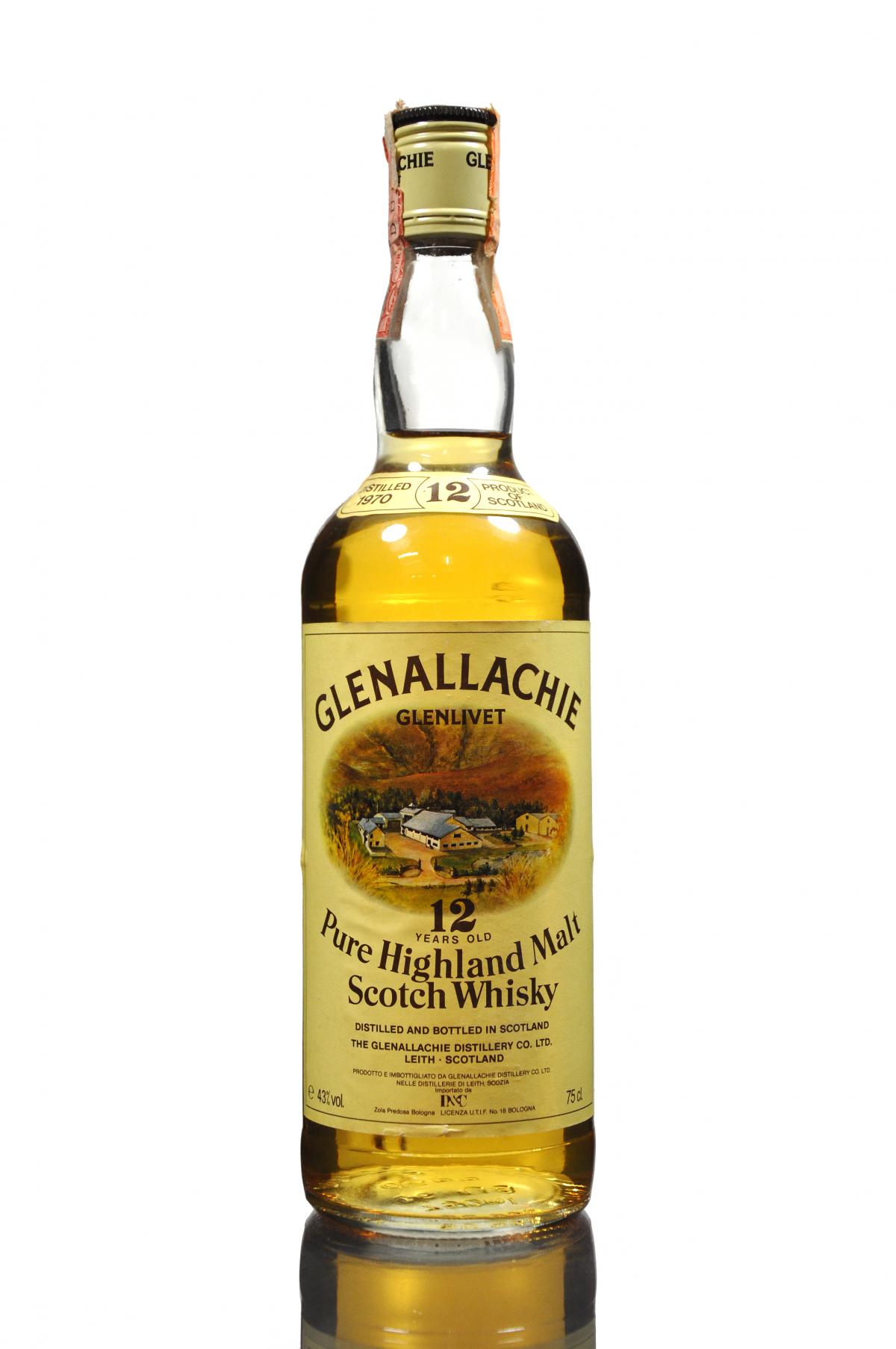 Glenallachie 1970 - 12 Year Old - Zola Import