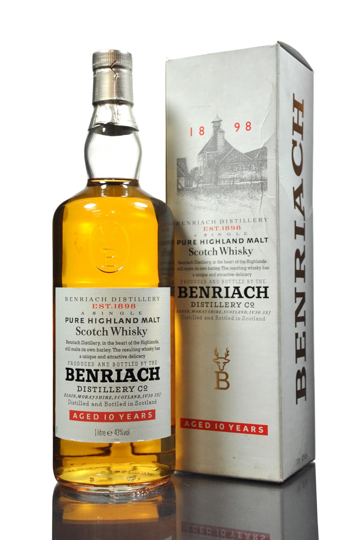 Benriach 10 Year Old - Circa 2000 - 1 Litre
