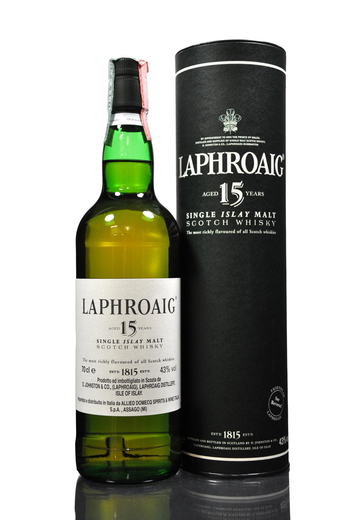 Laphroaig 15 Year Old - 2000s