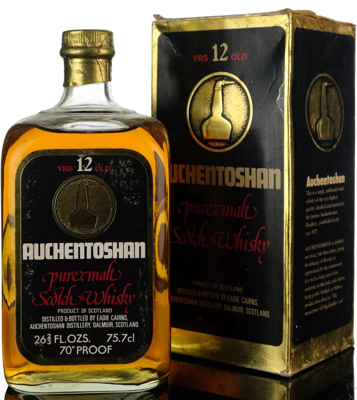 Auchentoshan 12 Year Old - Late 1970s