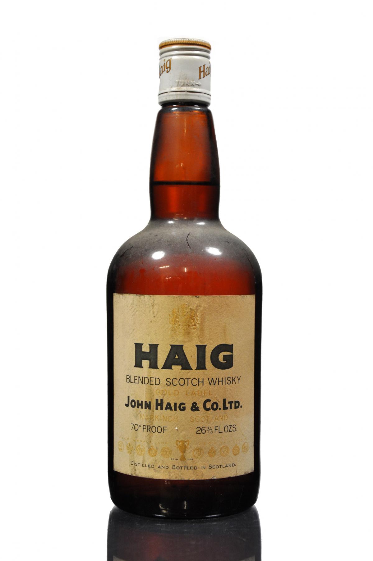 Haig Gold Label - 1970s