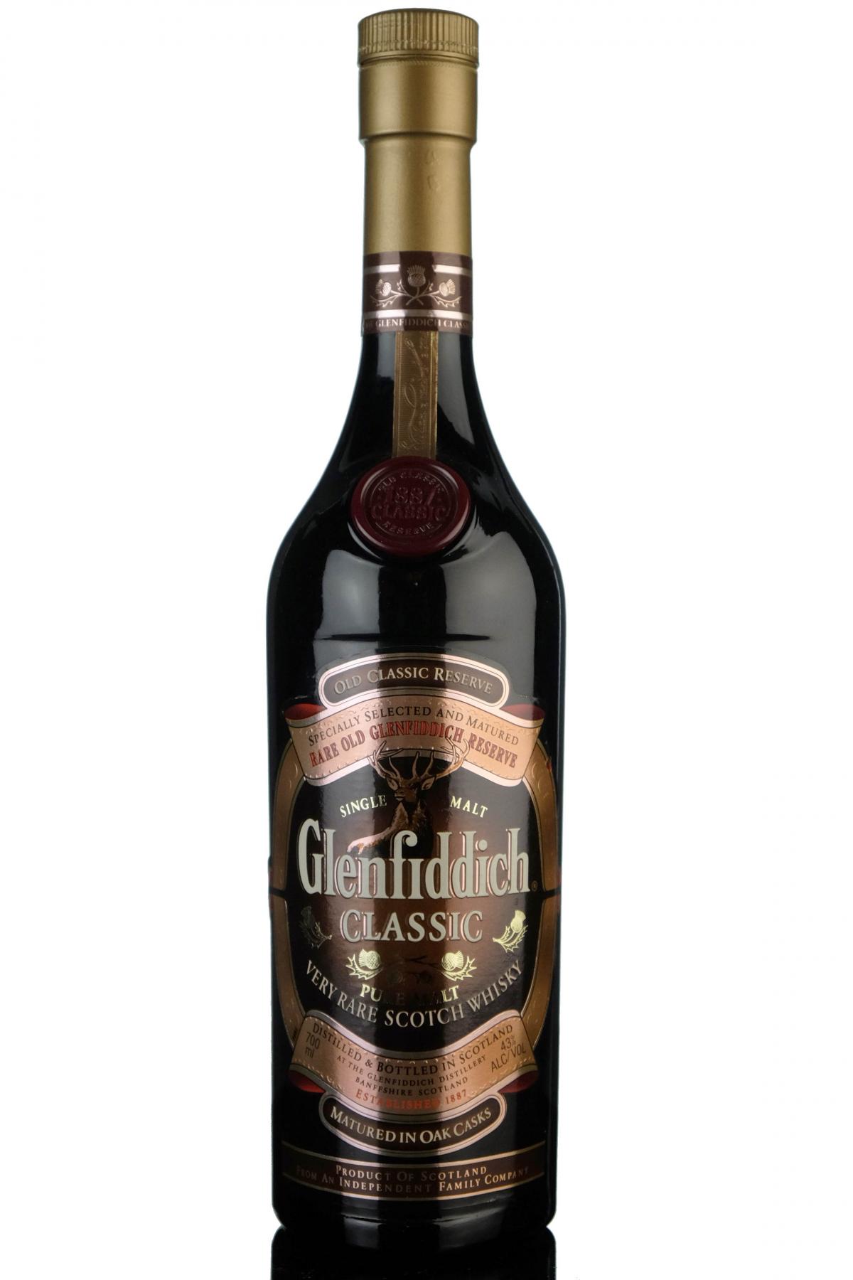 Glenfiddich Old Classic Reserve - 1990s