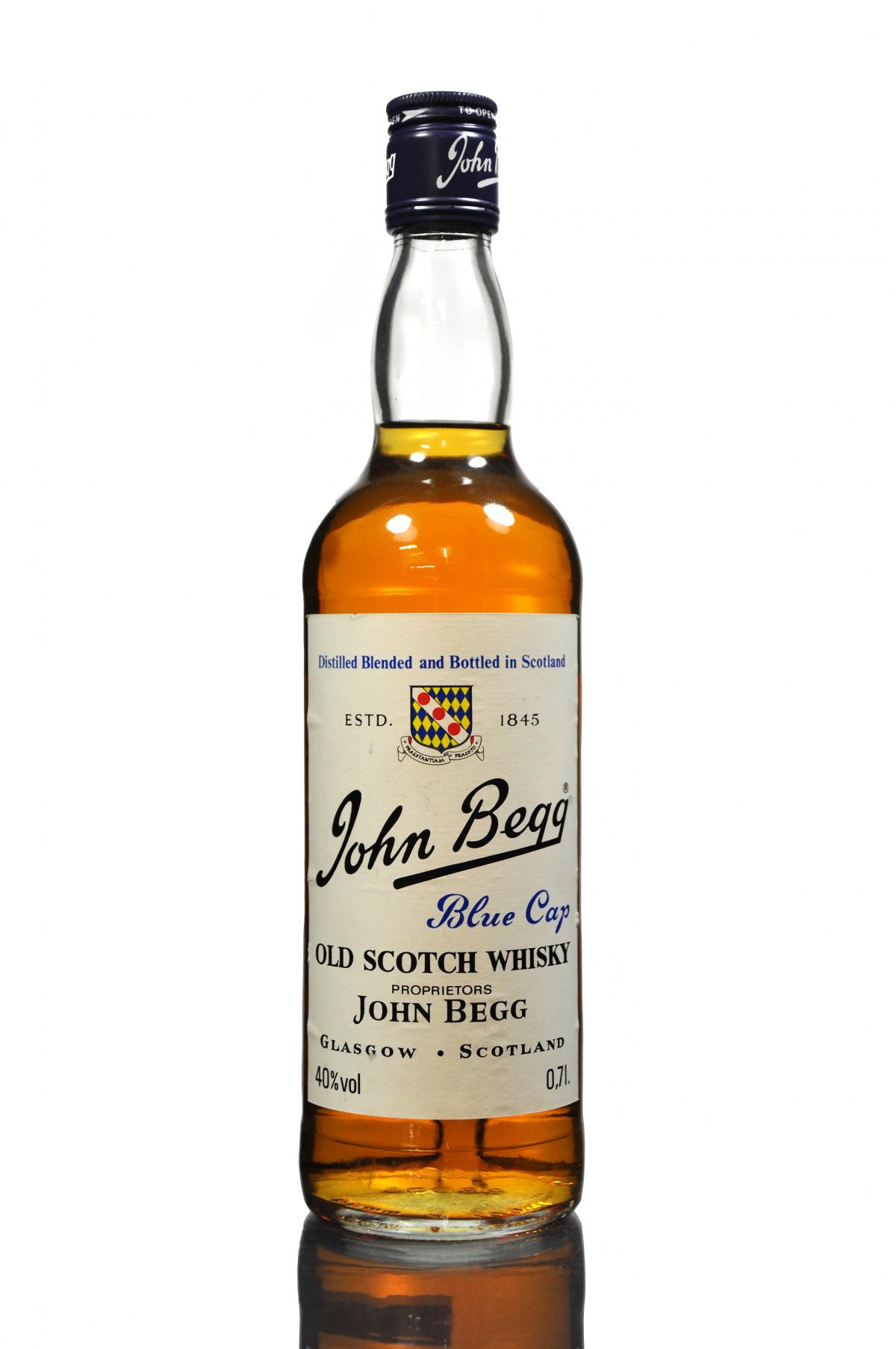 John Begg Blue Cap - 1990s