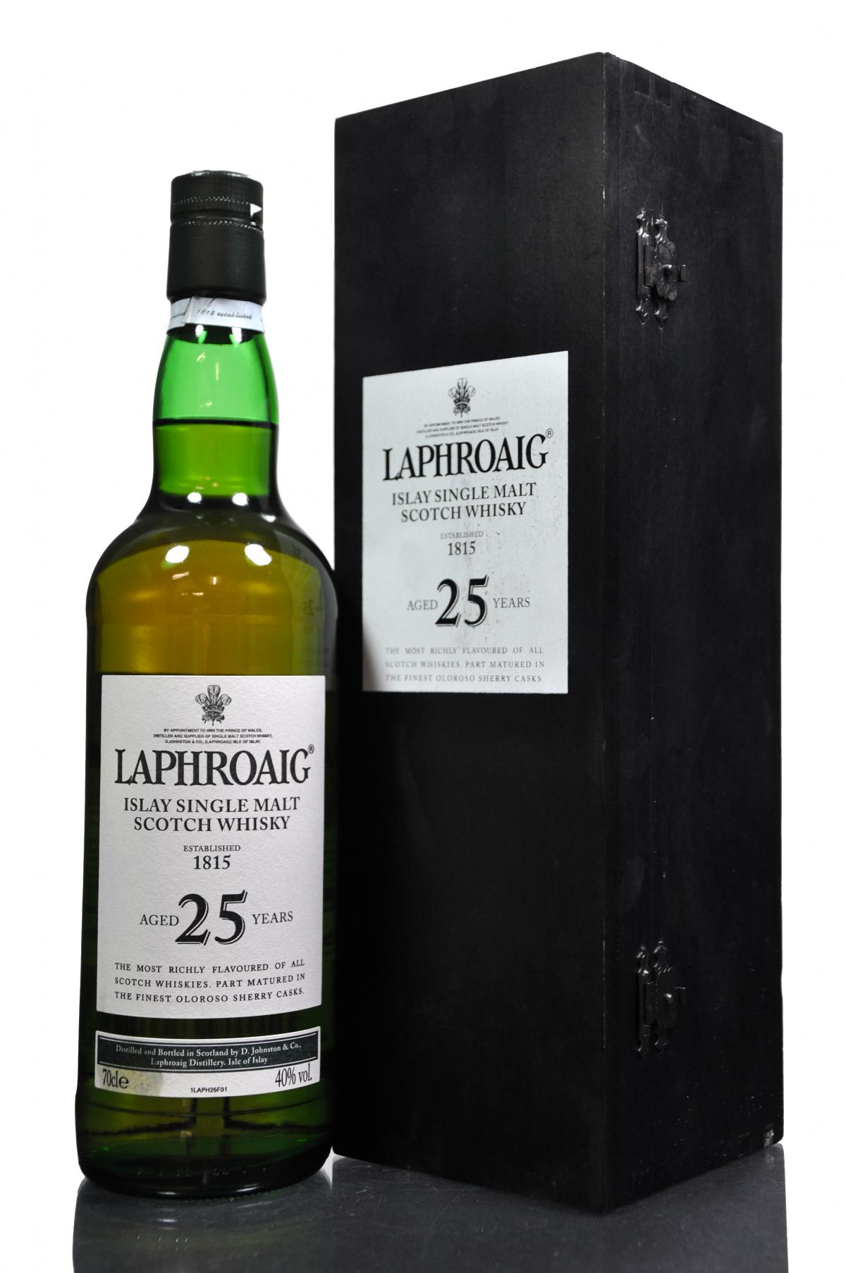 Laphroaig 25 Year Old - 2007 Release