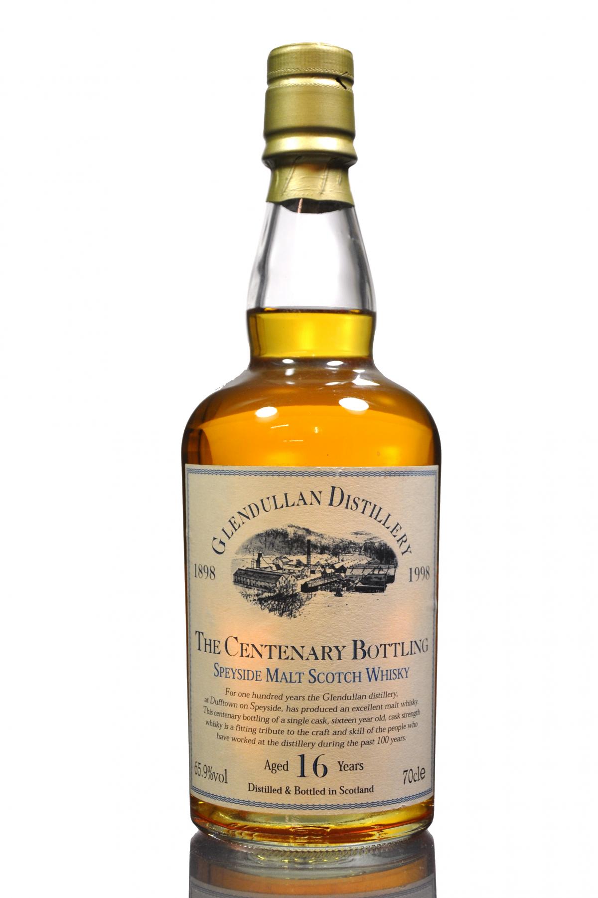 Glendullan 16 Year Old - Centenary Bottling 1898-1998