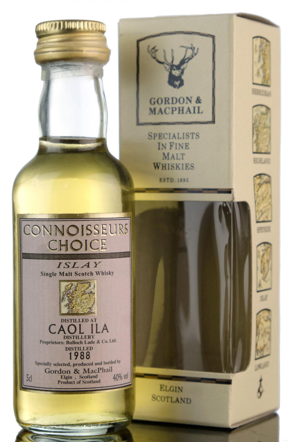 Caol Ila 1988 - Connoisseurs Choice Miniature