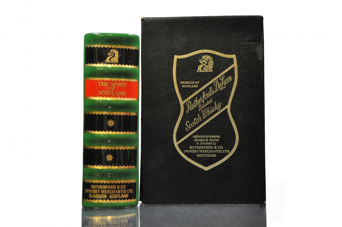 Rutherfords The Spirit Of Scotland Ceramic Book - 1990s