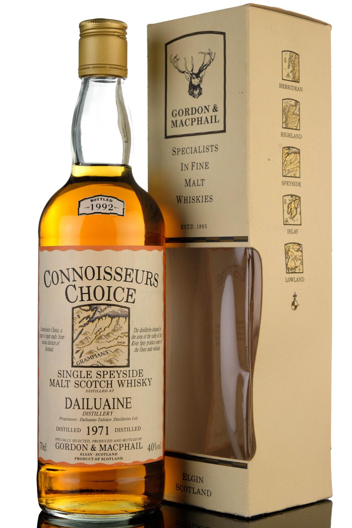 Dailuaine 19711992  Connoisseurs Choice