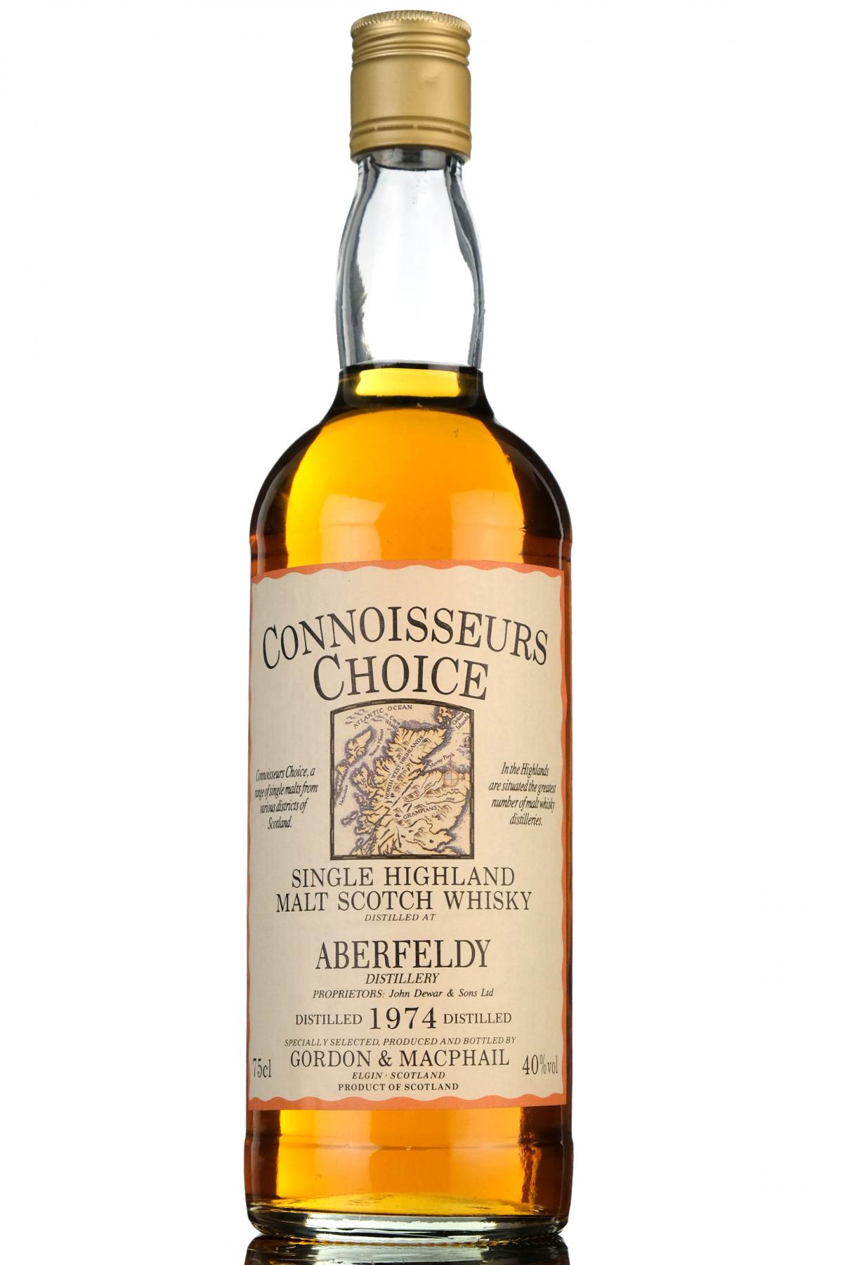 Aberfeldy 1974 - Connoisseurs Choice