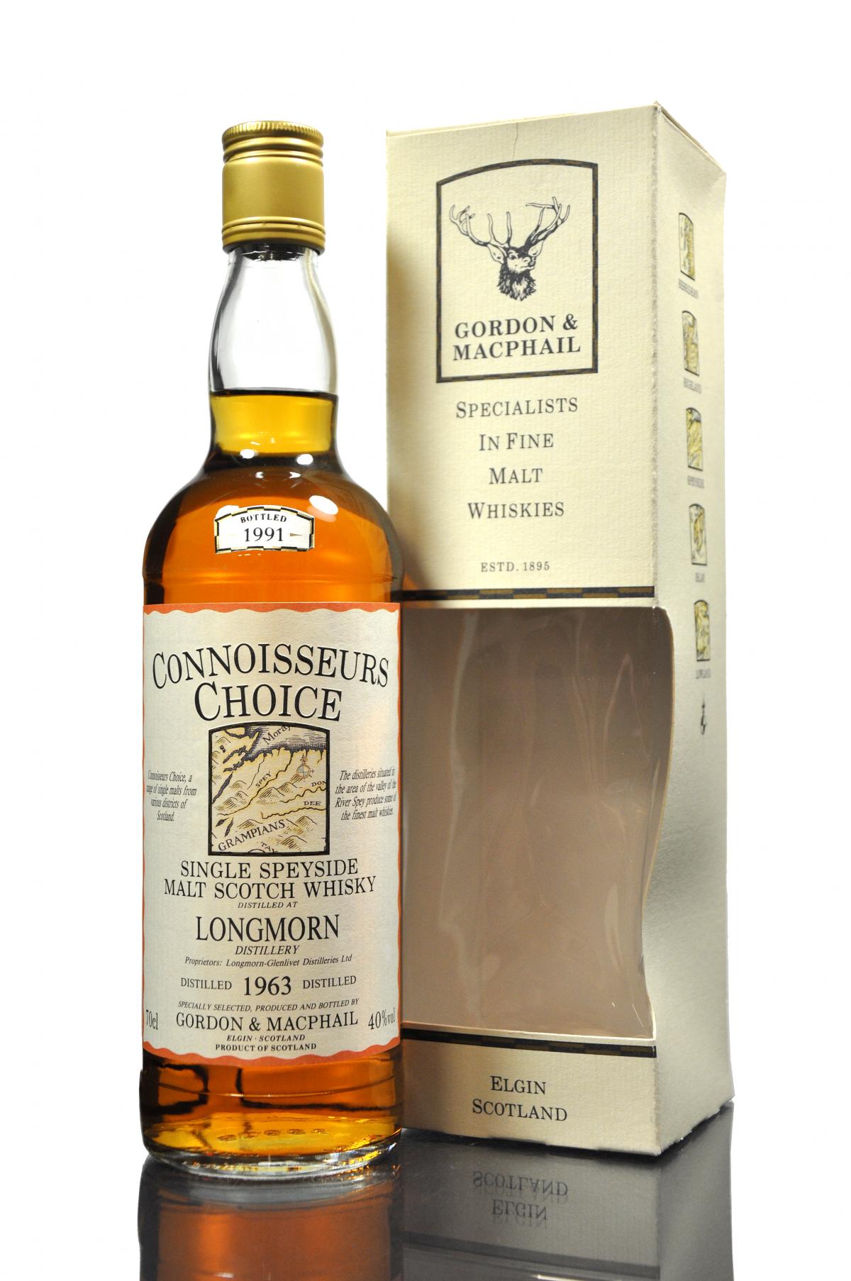 Longmorn 1963-1991 - Connoisseurs Choice
