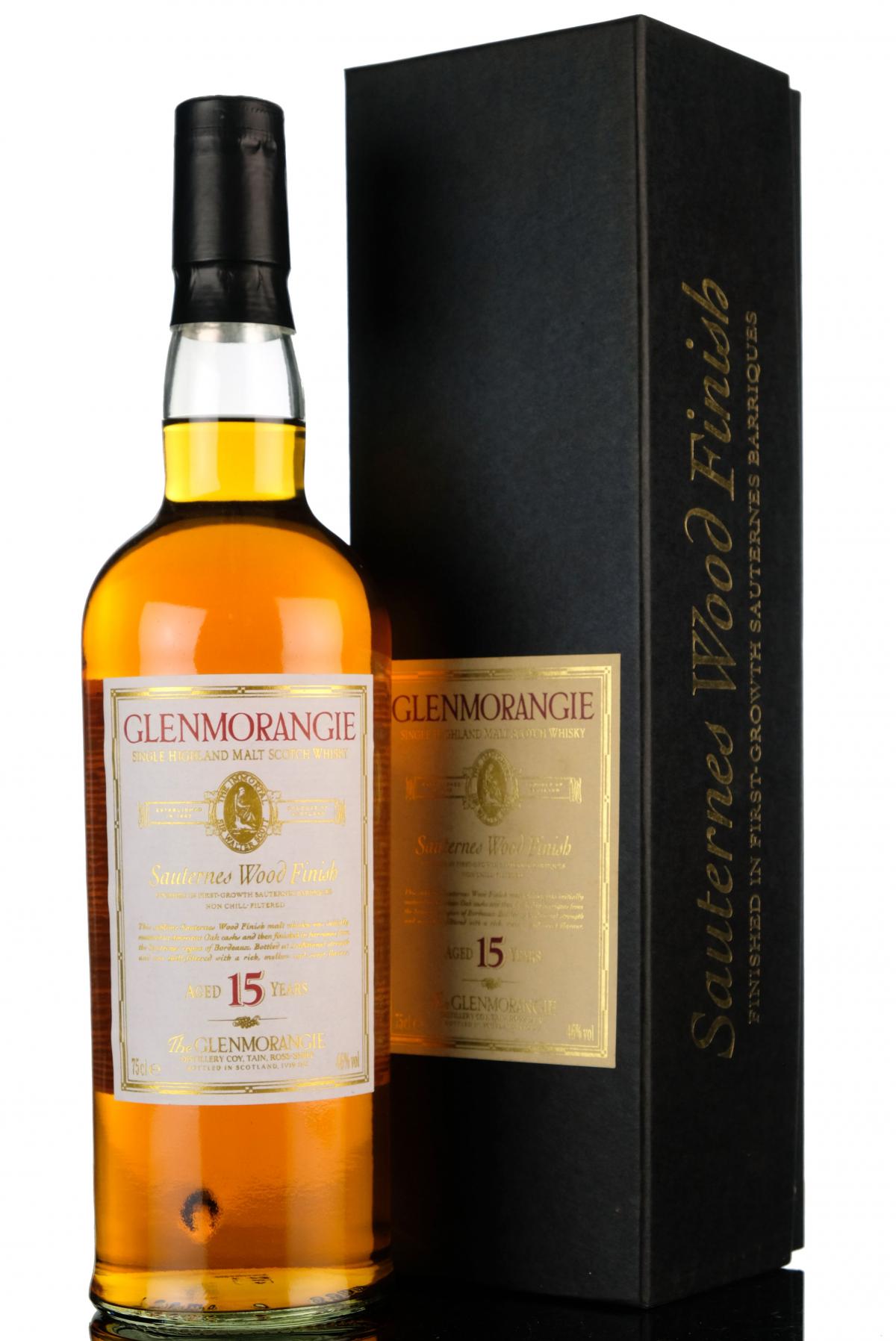Glenmorangie 15 Year Old - Sauternes Wood Finish