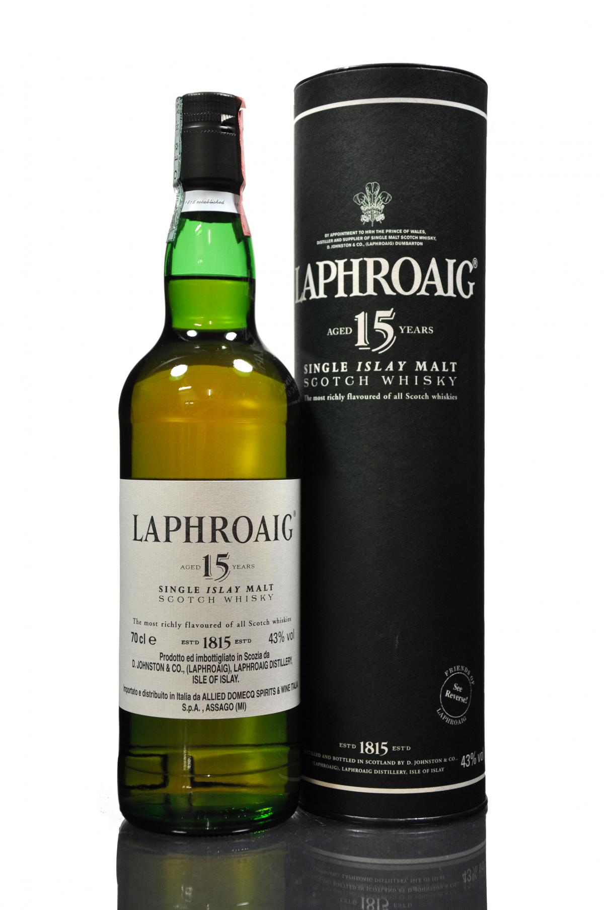 Laphroaig 15 Year Old - 2000s