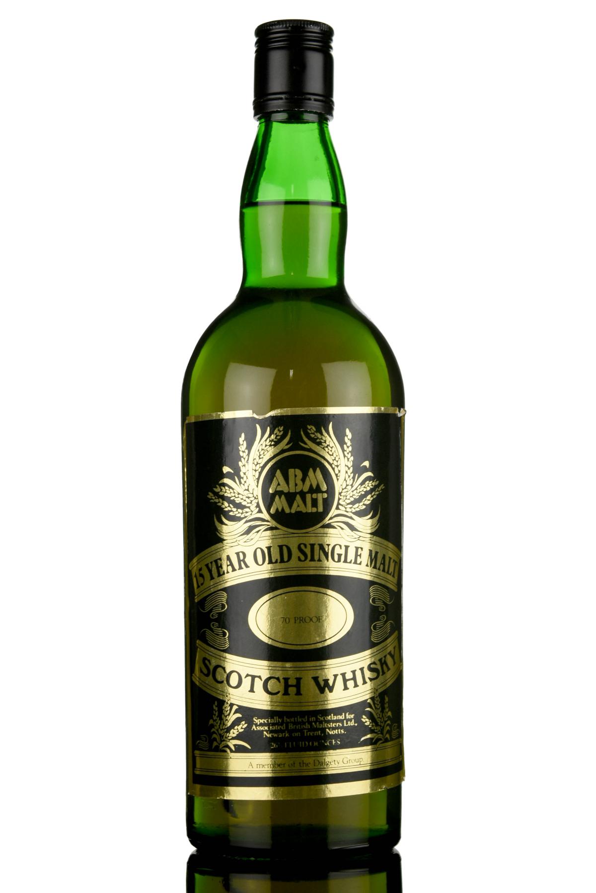 ABM Single Malt - 15 Year Old - 1970s