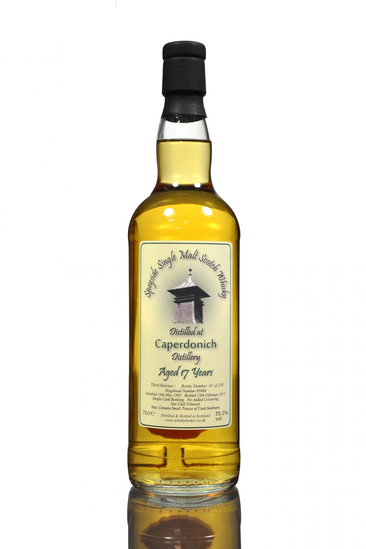 Caperdonich 1995-2013 - 17 Year Old - Cask 95068