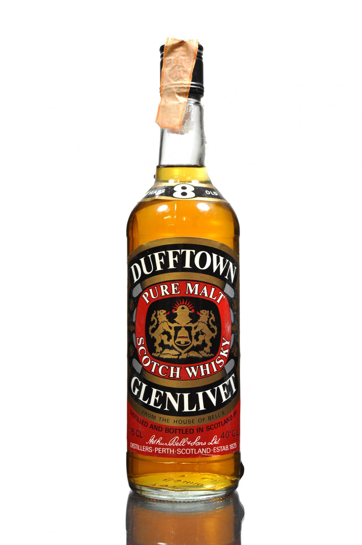 Dufftown-Glenlivet 8 Year Old - 1980s