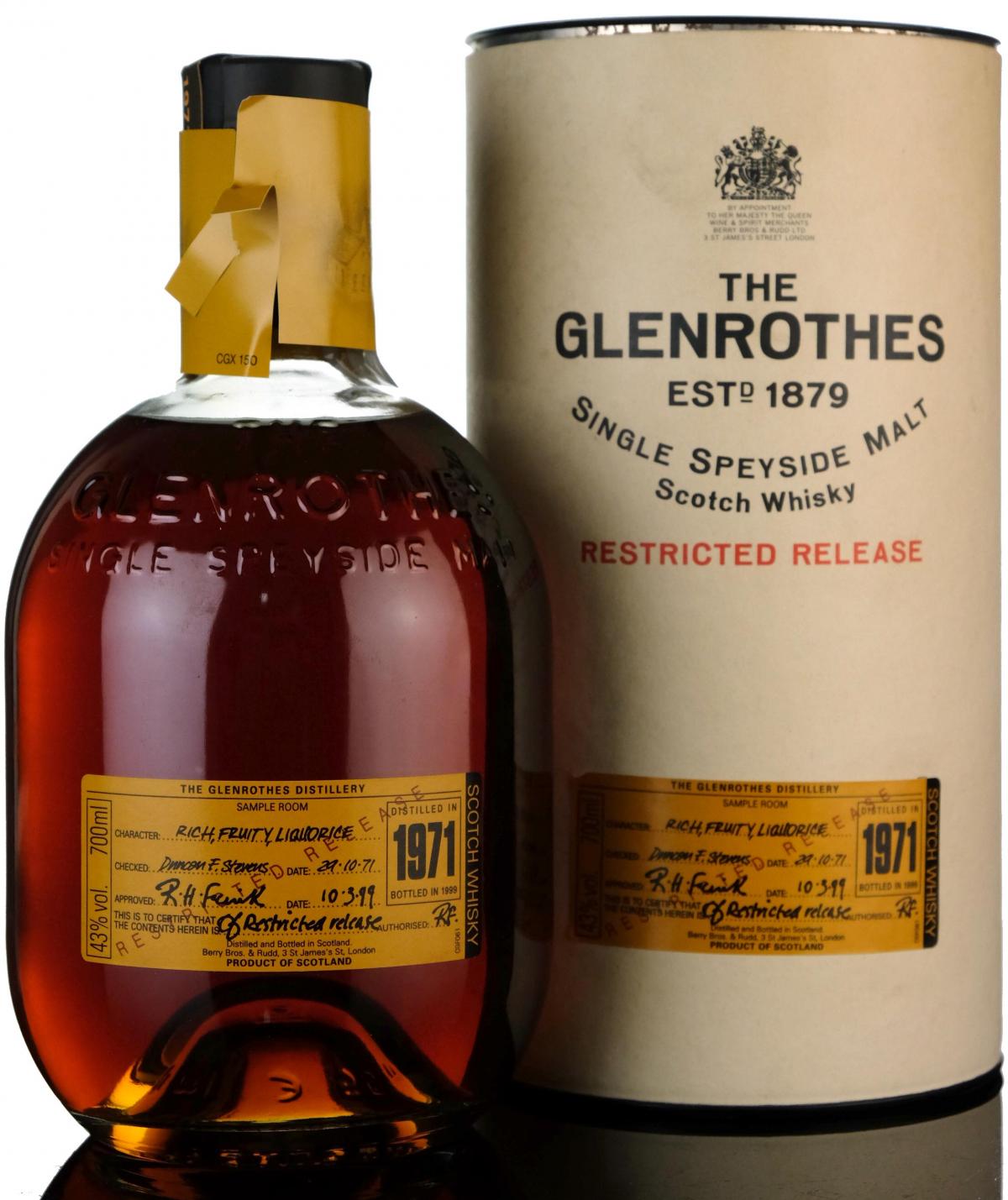 Glenrothes 1971-1999
