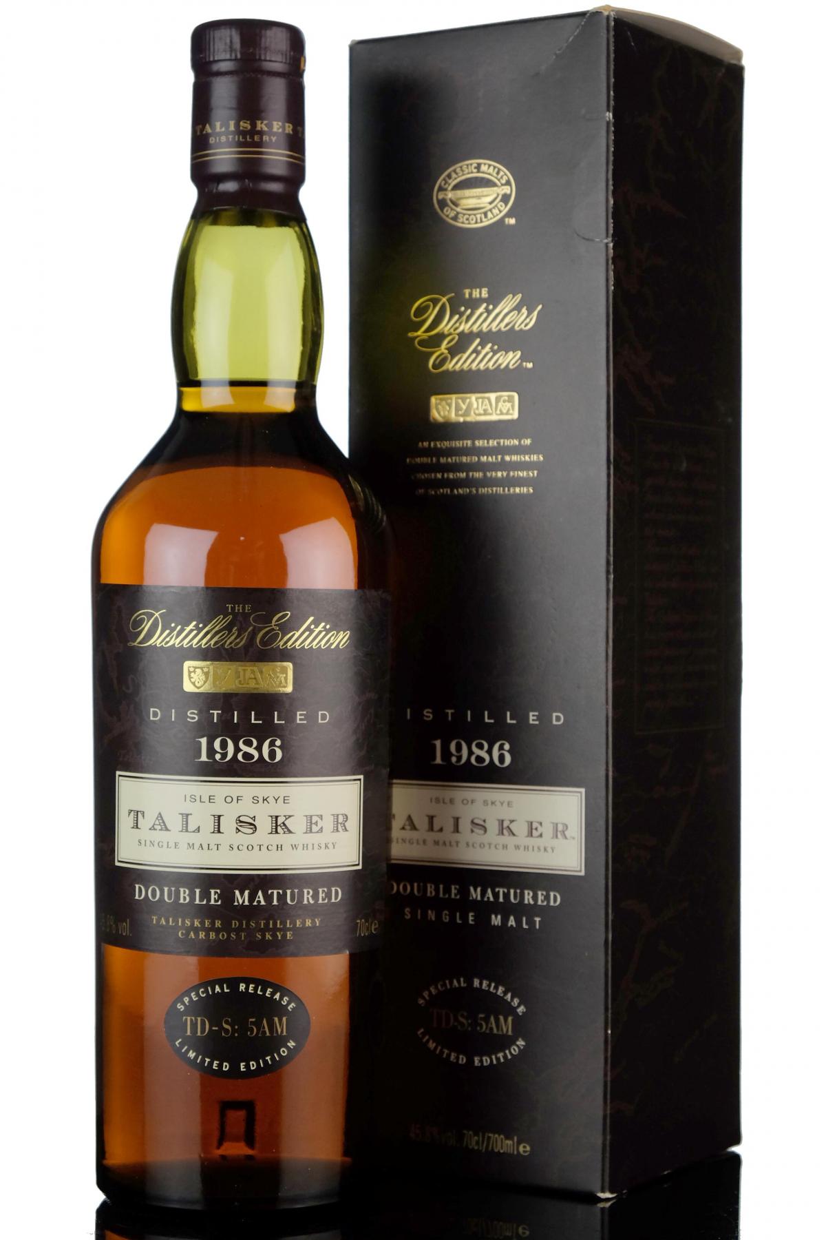 Talisker 1986 - Distillers Edition