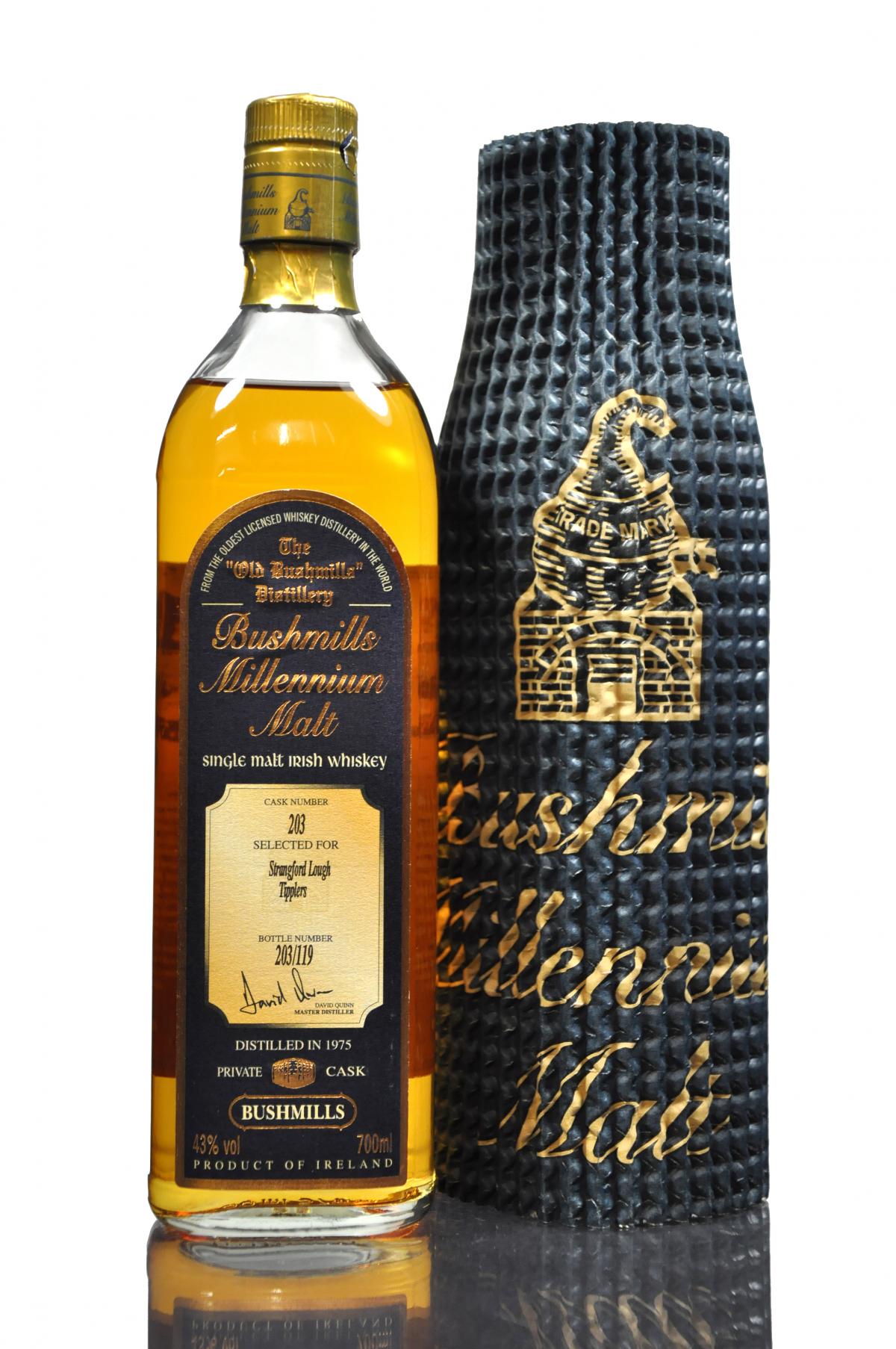 Bushmills 1975-2000 - Millennium Irish Whiskey - Cask 203