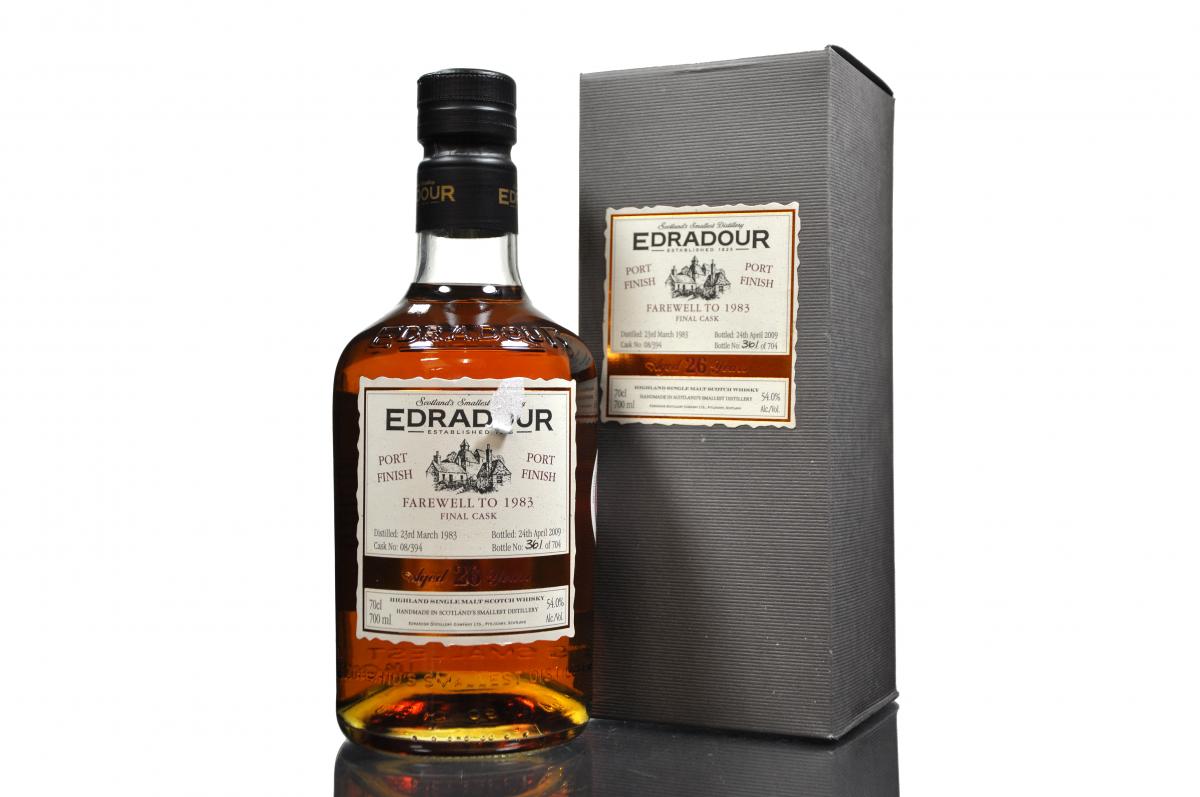 Edradour 1983-2009 - 26 Year Old
