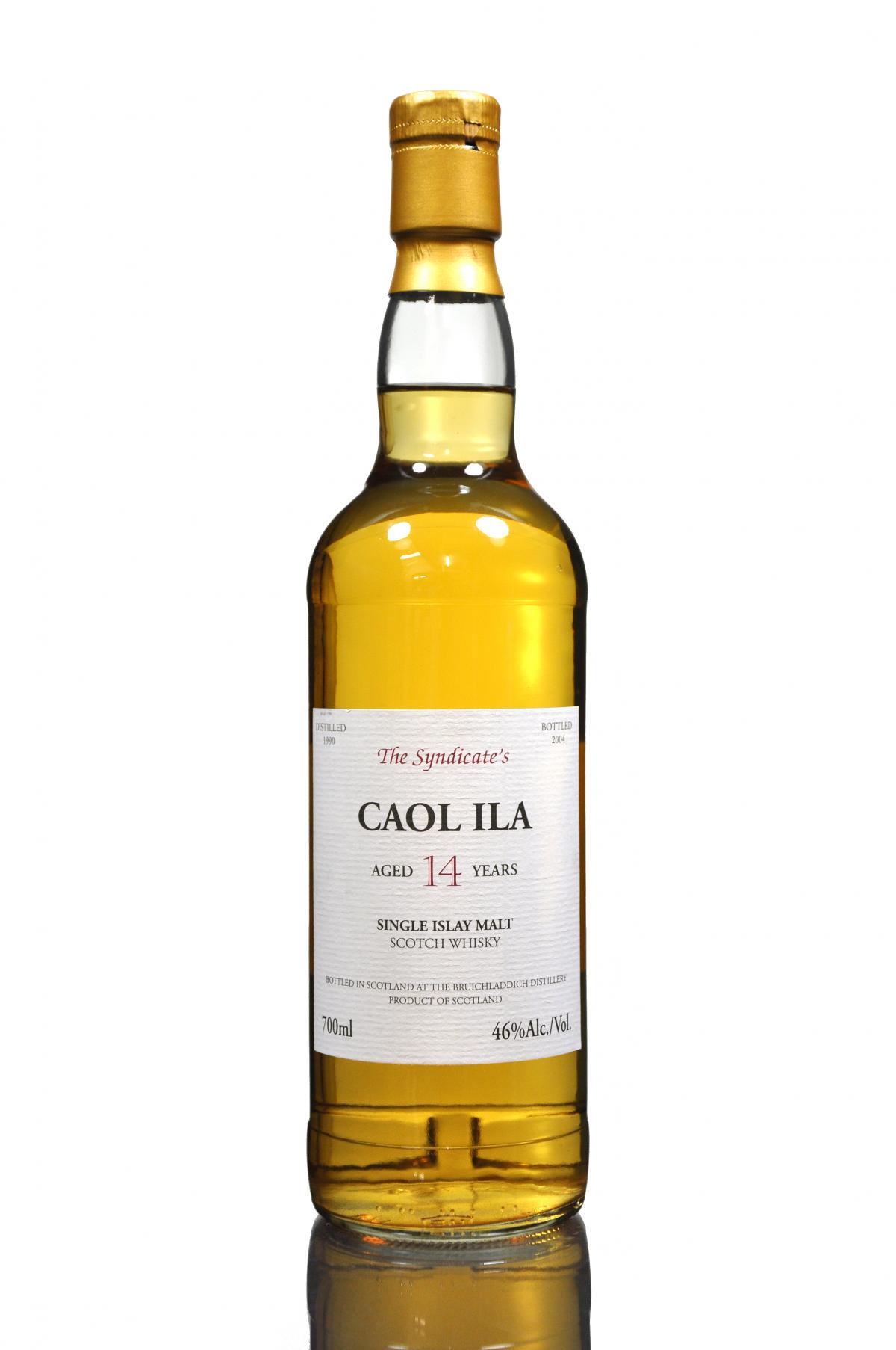 Caol Ila 1990-2004 - 14 Year Old - The Syndicates - Single Cask