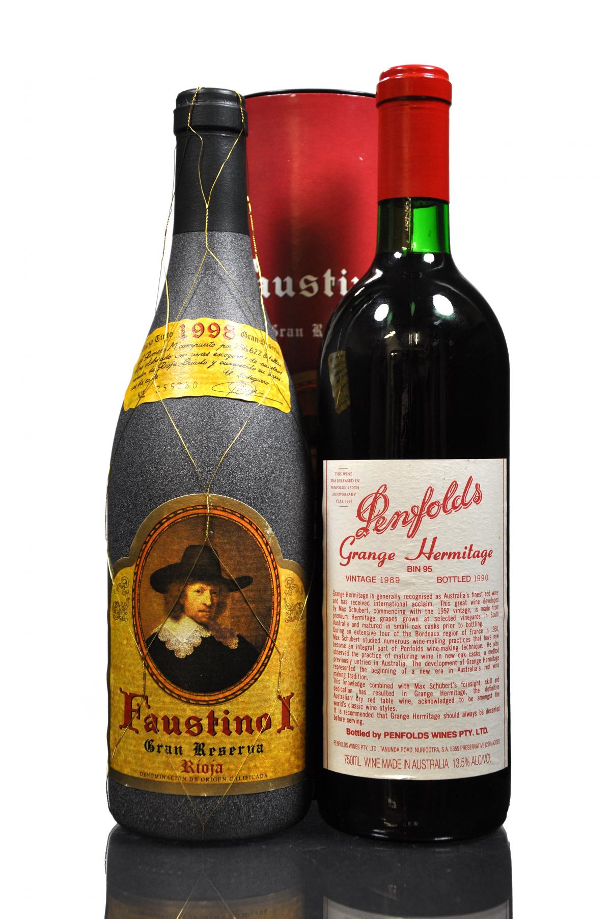 Penfolds Grange 1989 - Faustino I Gran Reserva 1998