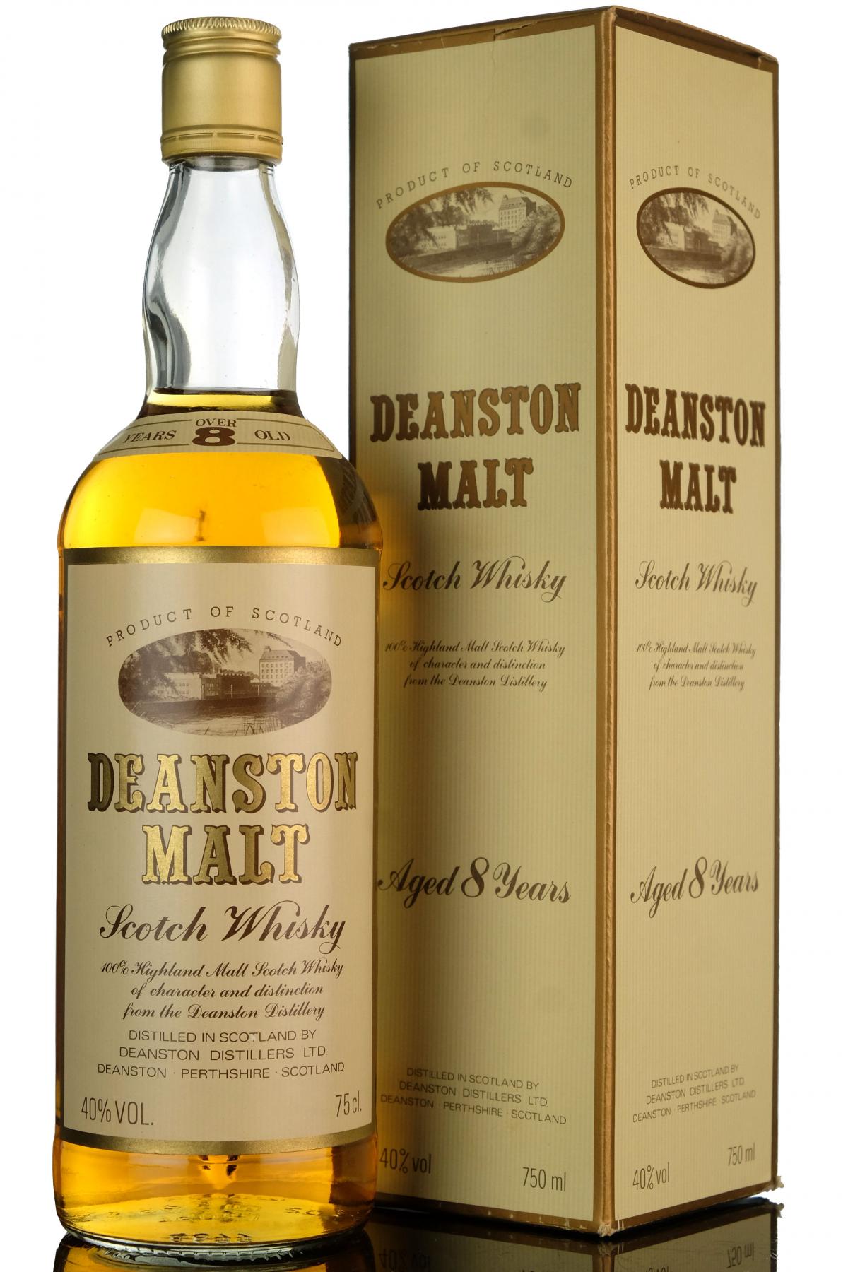 Deanston Malt 8 Year Old - 1980s